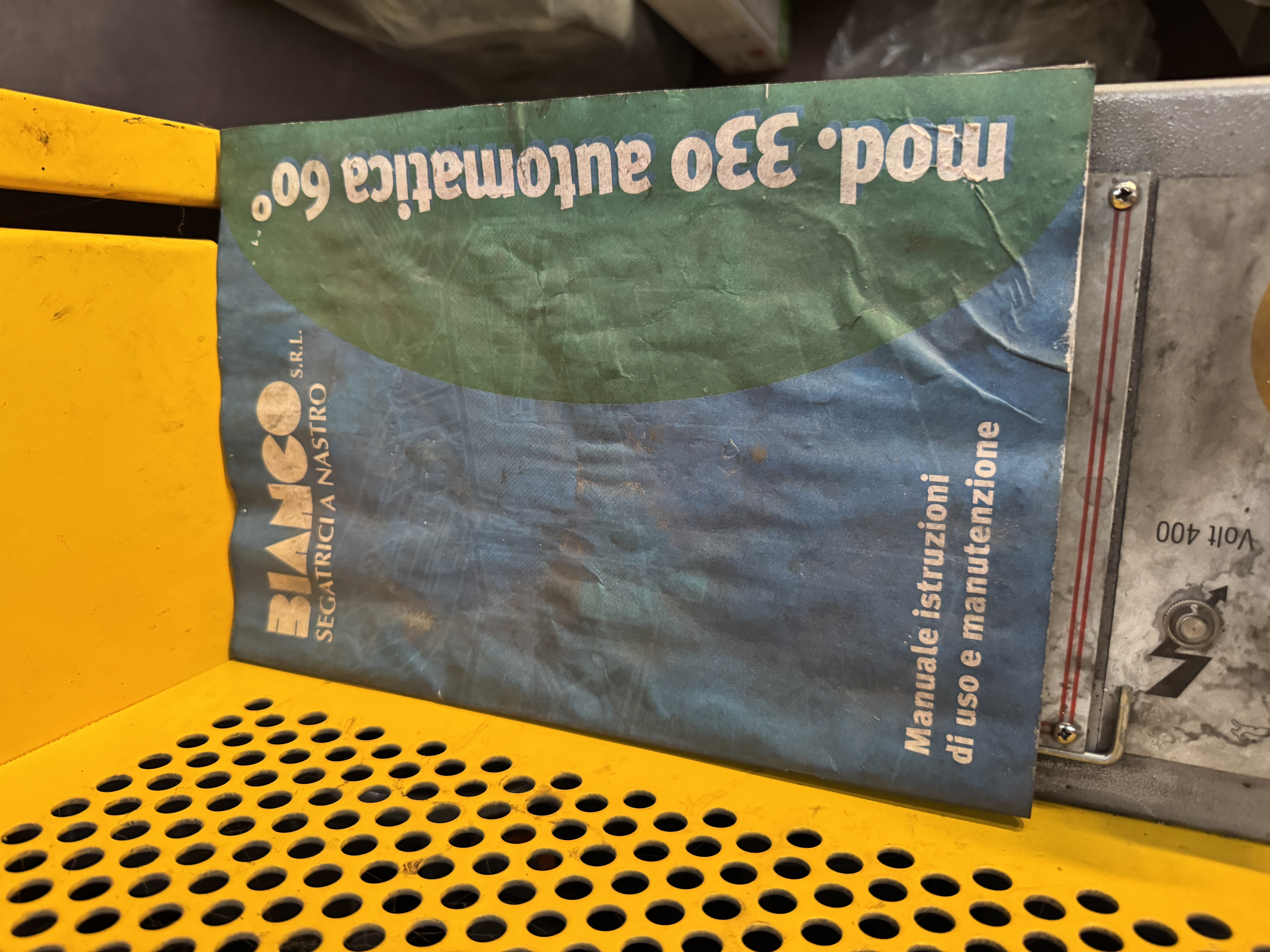 Vendo Segatrice nastro BIANCO 330 automatica rulliera in vendita - foto 6