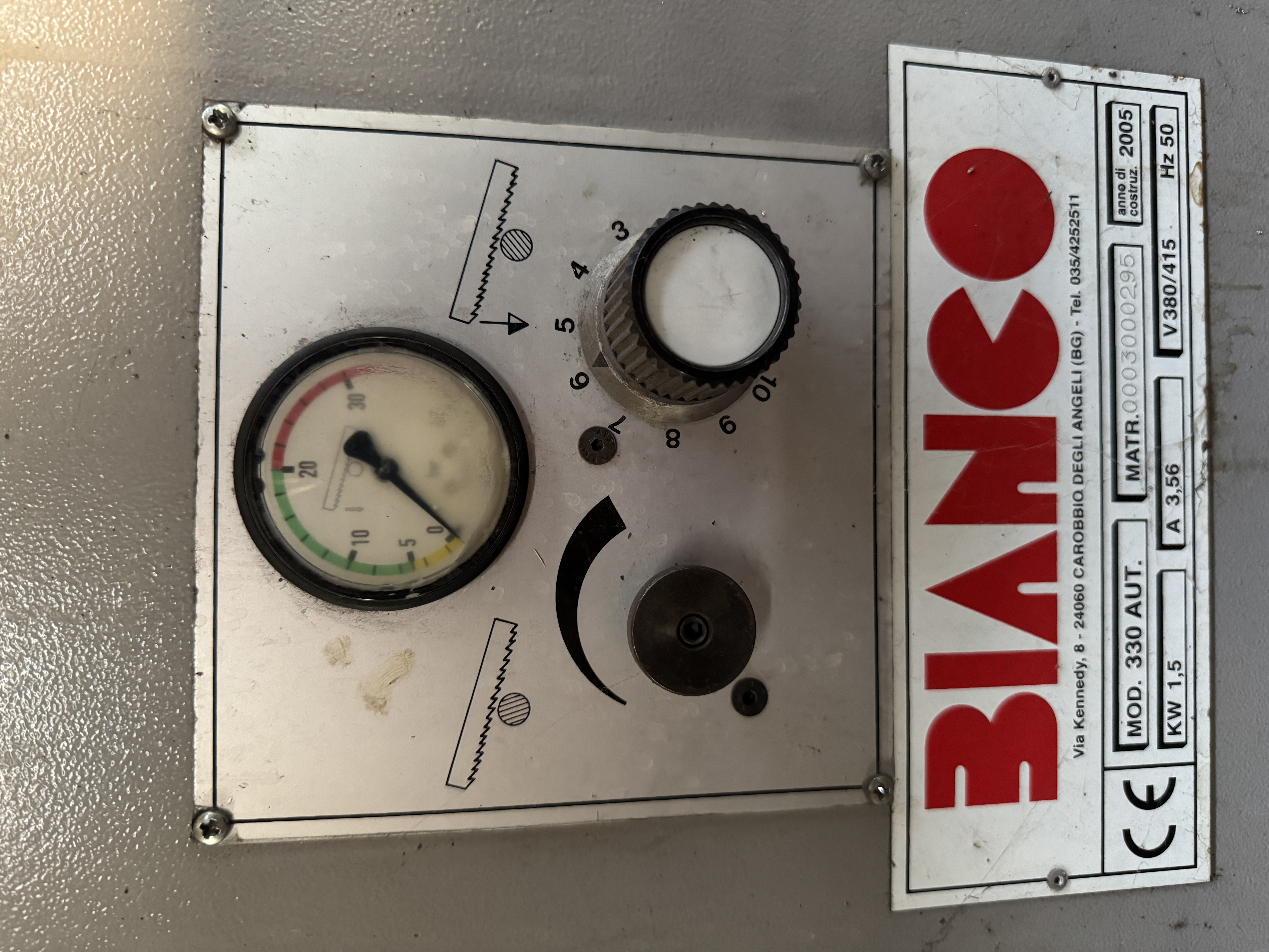 Vendo Segatrice nastro BIANCO 330 automatica rulliera in vendita - foto 8