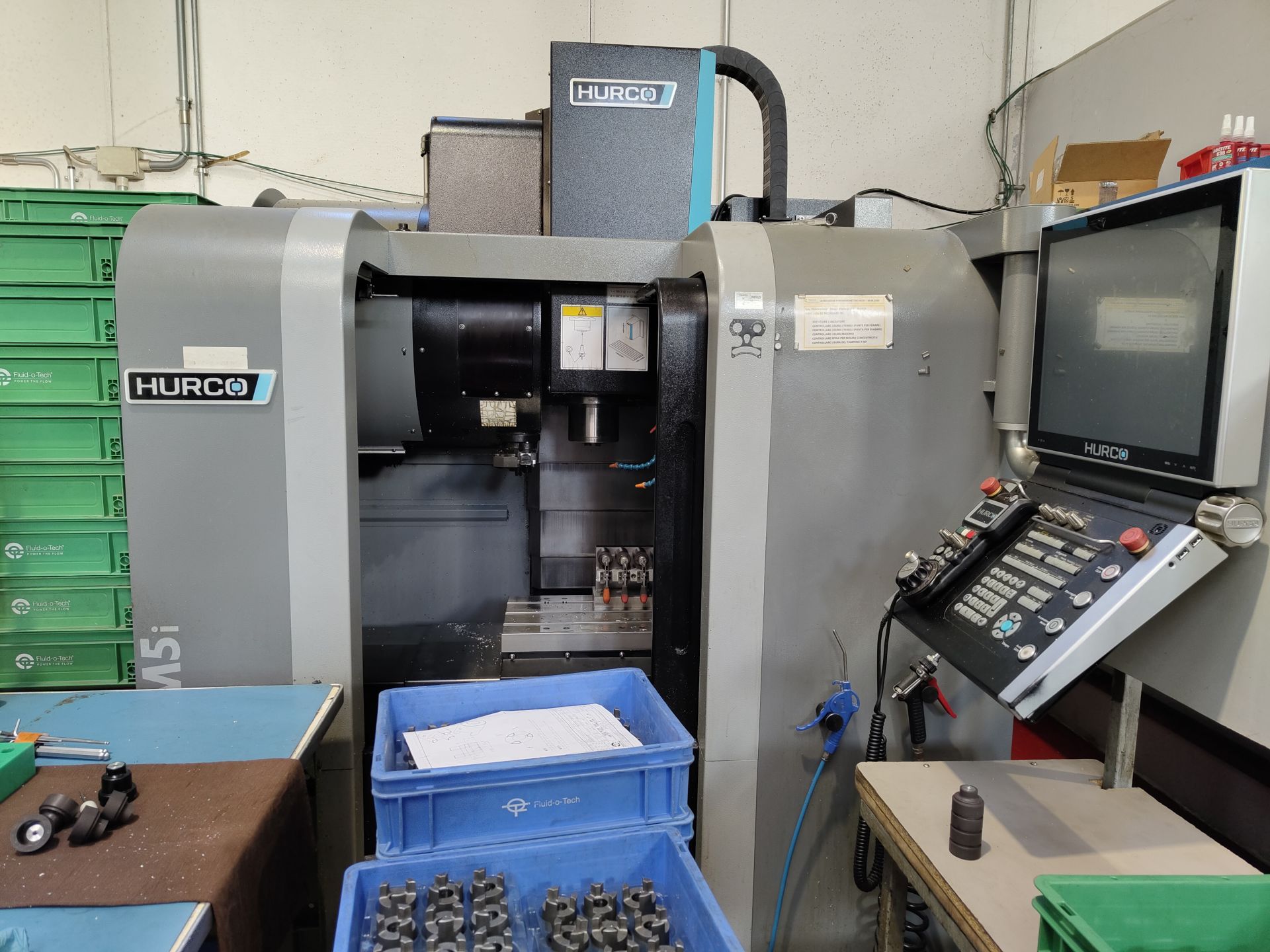 Centro di lavoro usato HURCO VM5i in vendita - foto 1