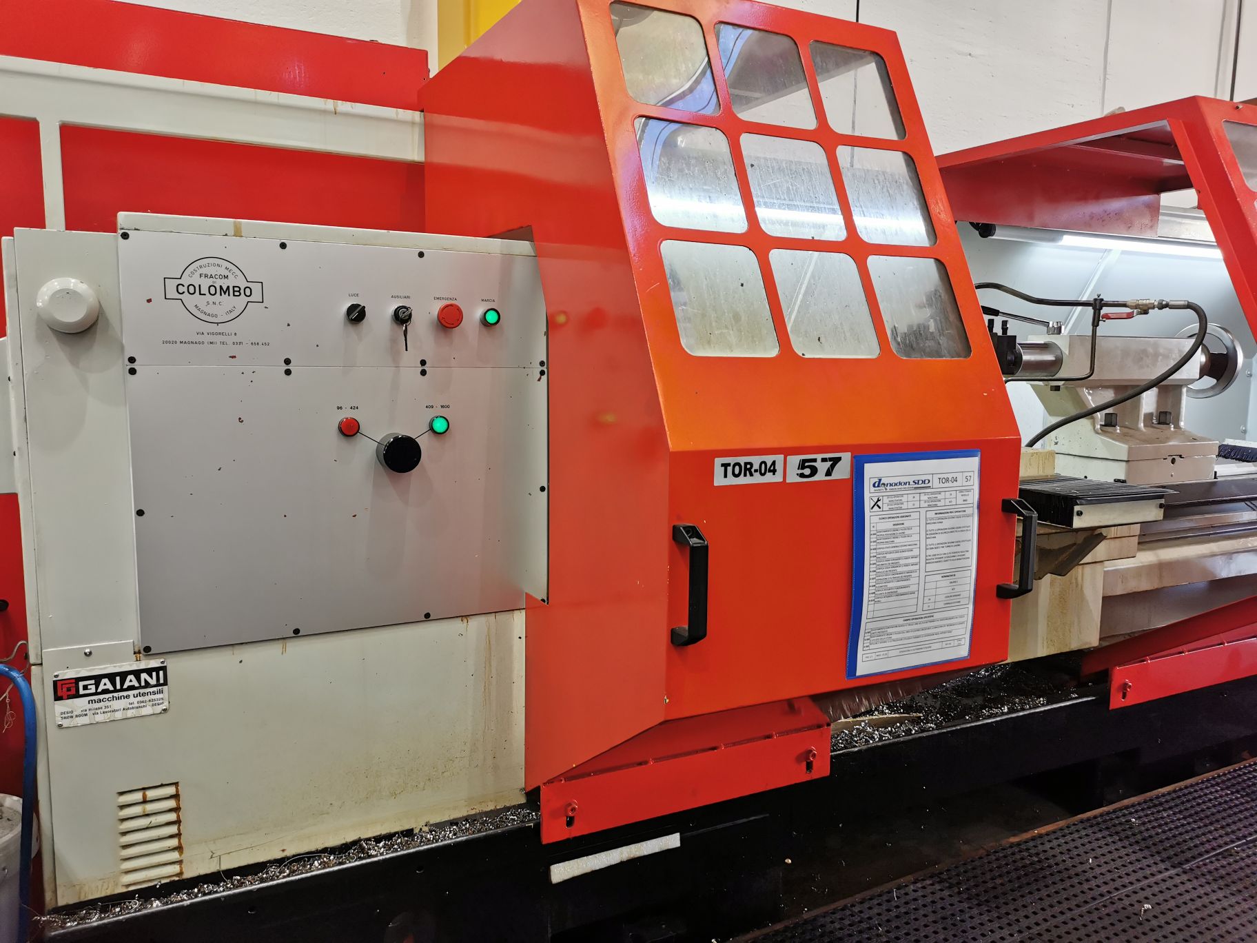 Tornio autoapprendimento FRACOM 350  in vendita - foto 6