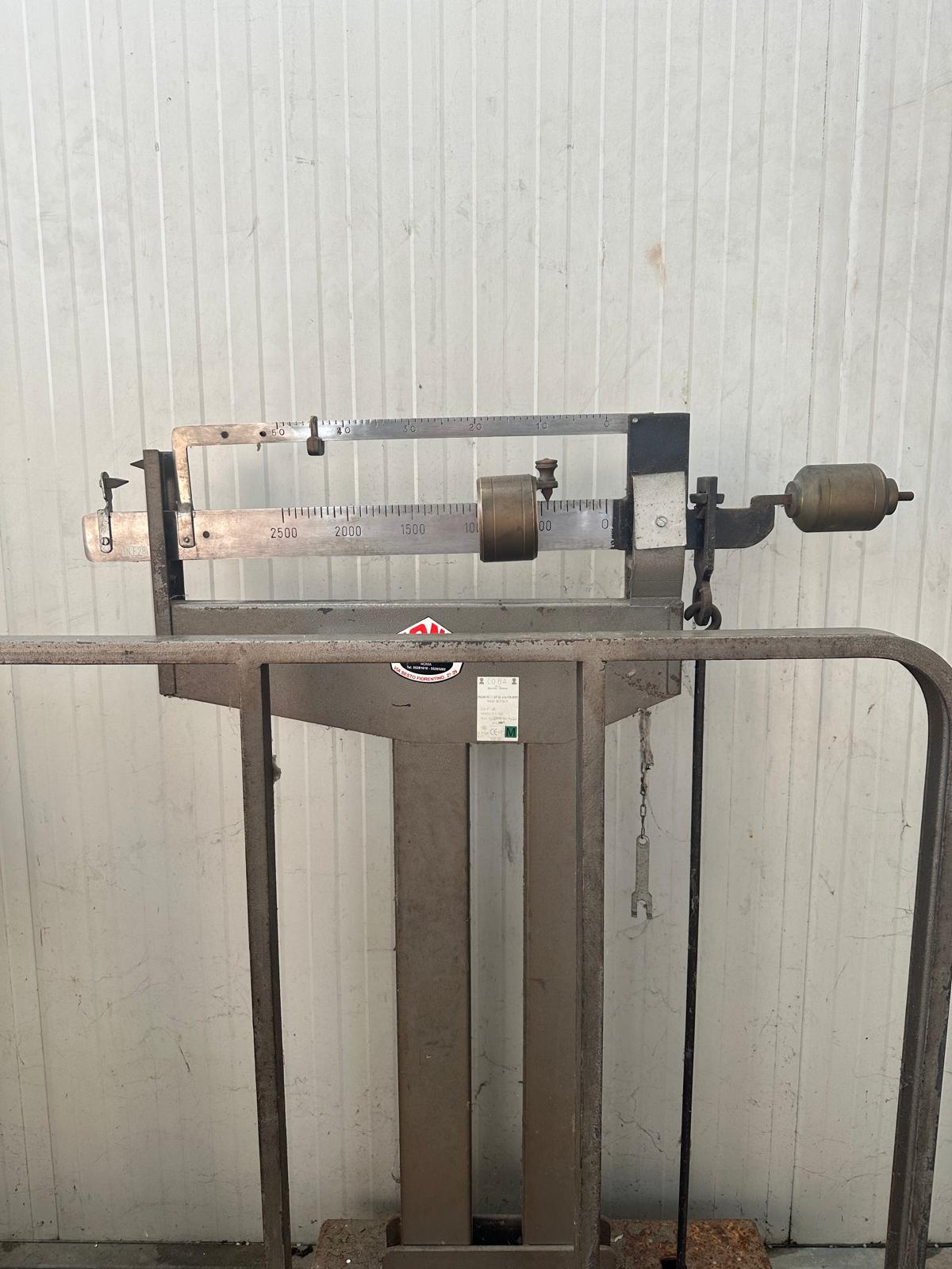 BASCULA METALLICA PORTATA KG 2500 MONTI in vendita - foto 4