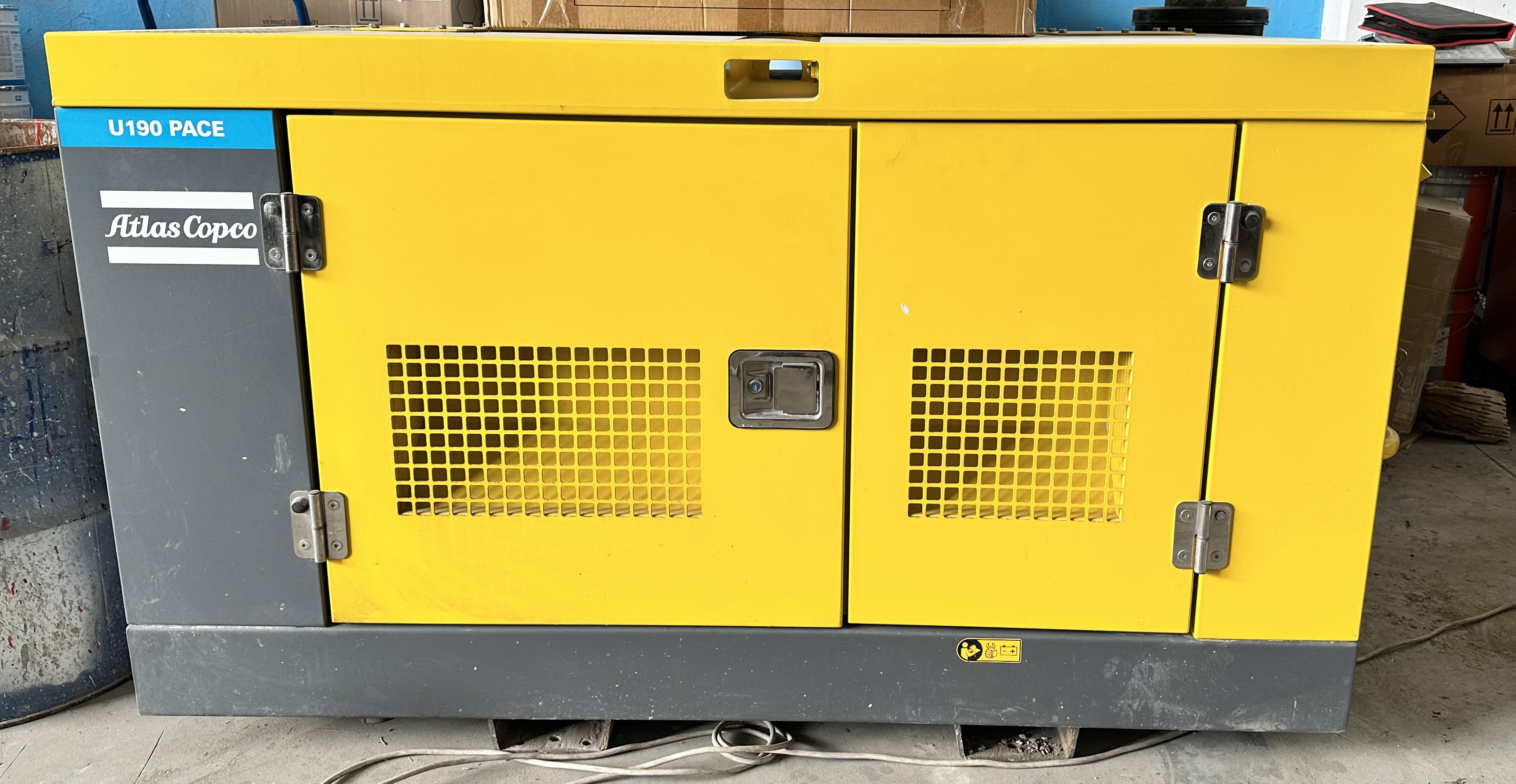 Motocompressore Atlas Copco U190 PACE 960h di lavoro in vendita - foto 1