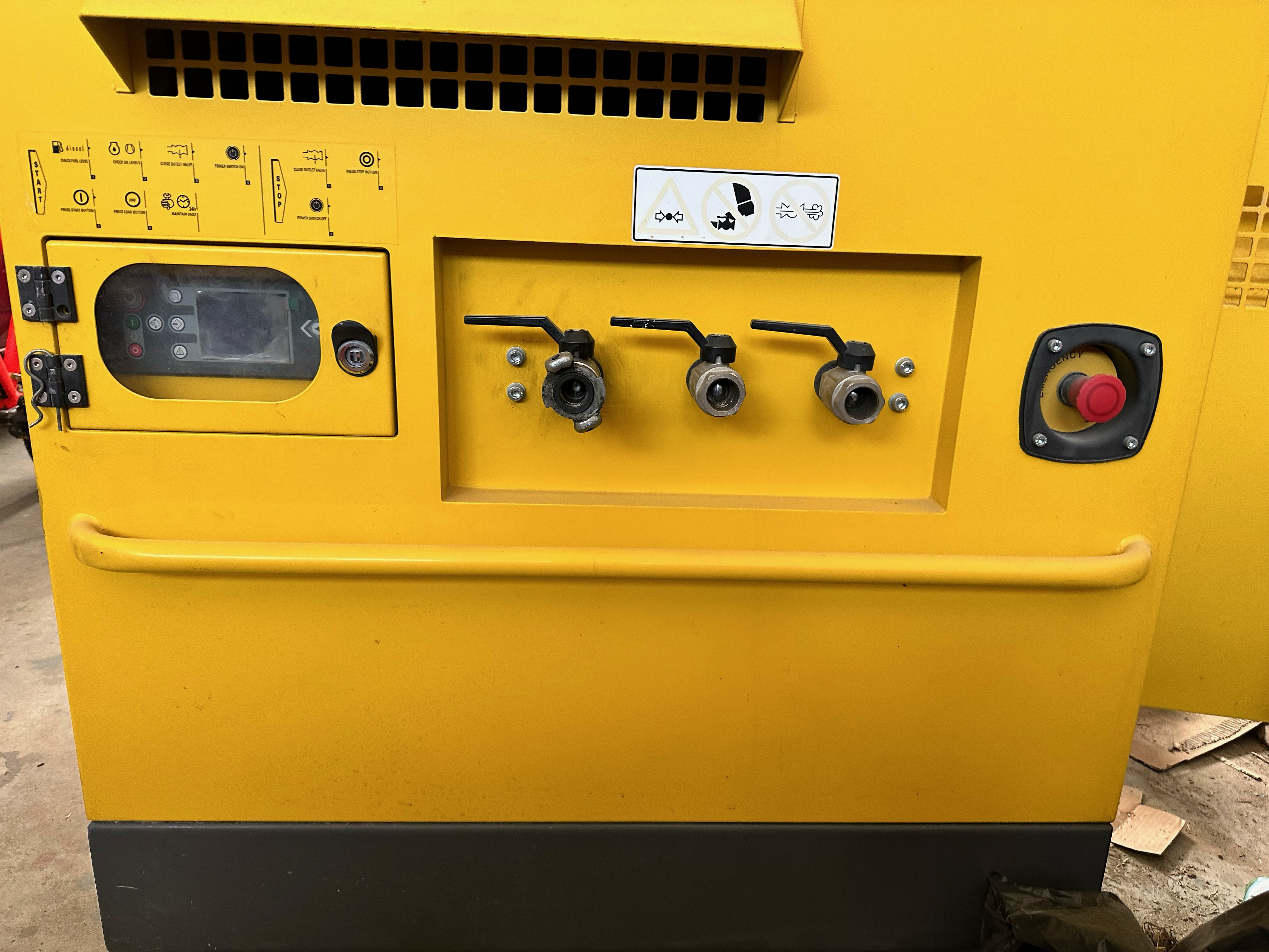 Motocompressore Atlas Copco U190 PACE 960h di lavoro in vendita - foto 5