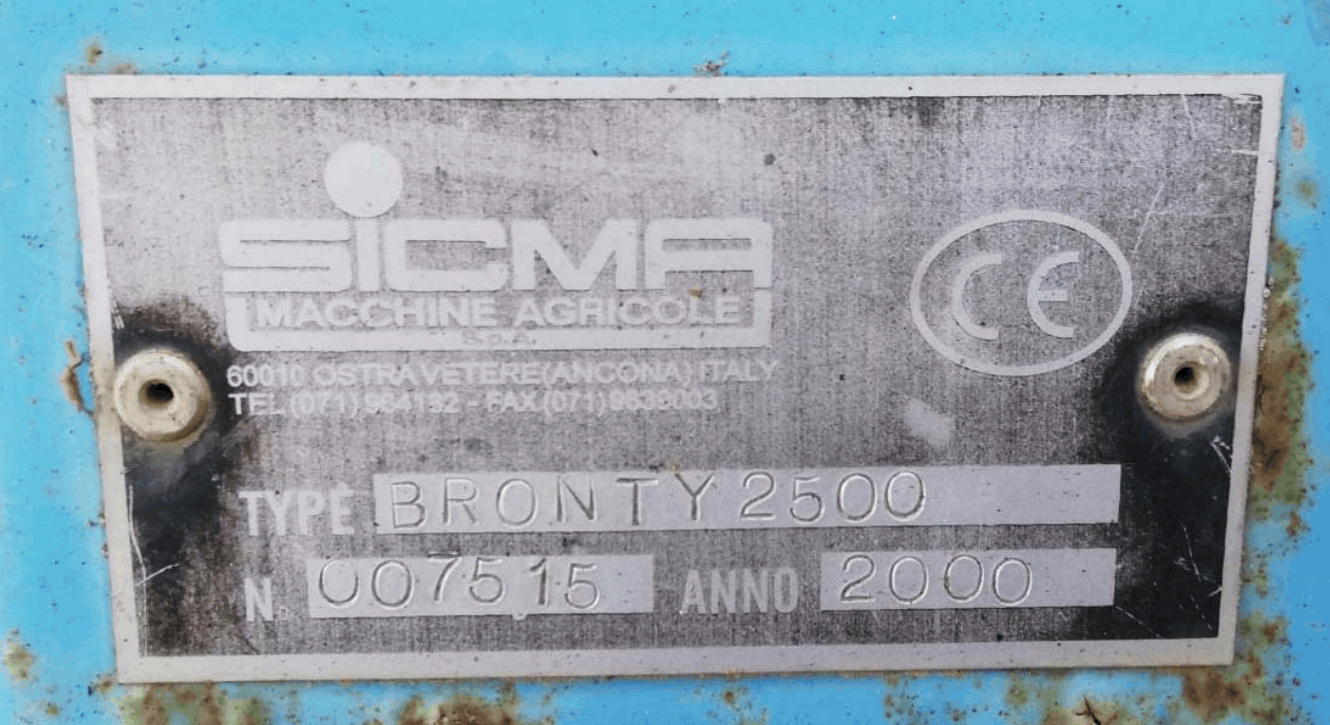 Ripuntatore Sicma Bronty 2500 in vendita - foto 2