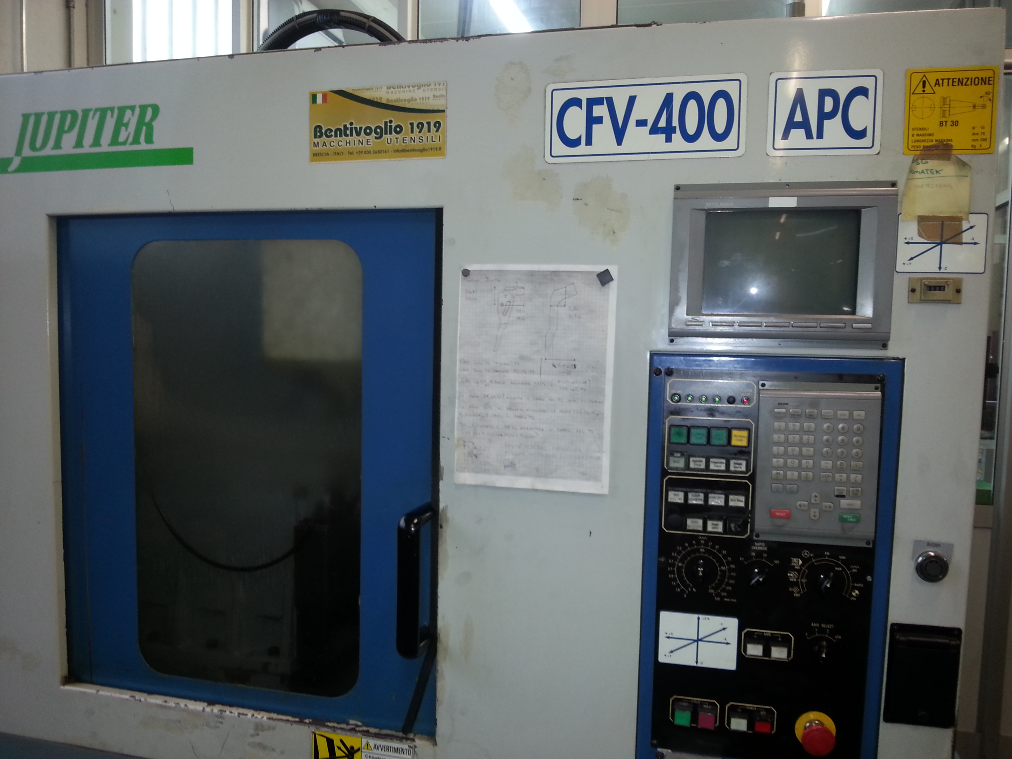 Centro di Lavoro MOD.JUPITER CFV 400 APC  in vendita - foto 3