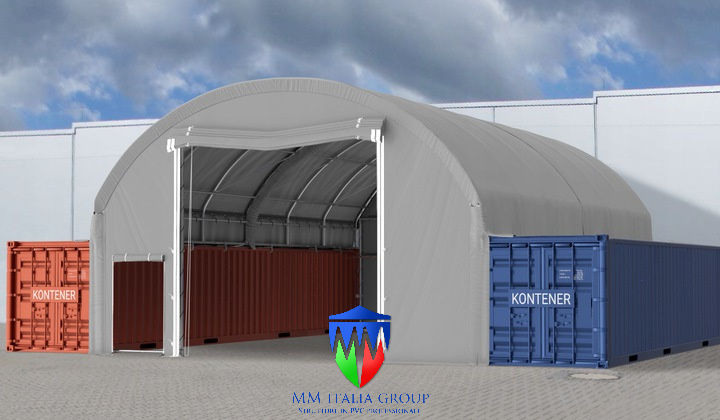 TENDONI COPERTURE TRA CONTAINER 8,0/10,0/12,0 MT  in vendita - foto 10