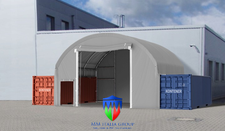 TENDONI COPERTURE TRA CONTAINER 8,0/10,0/12,0 MT  in vendita - foto 9