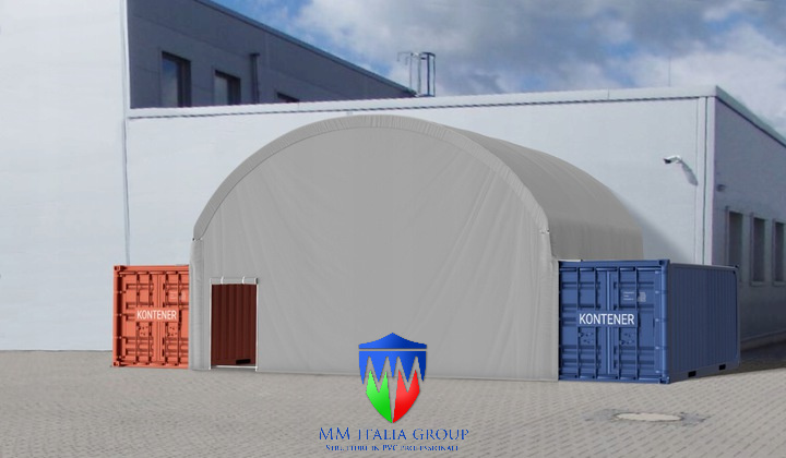 TENDONI COPERTURE TRA CONTAINER 8,0/10,0/12,0 MT  in vendita - foto 12