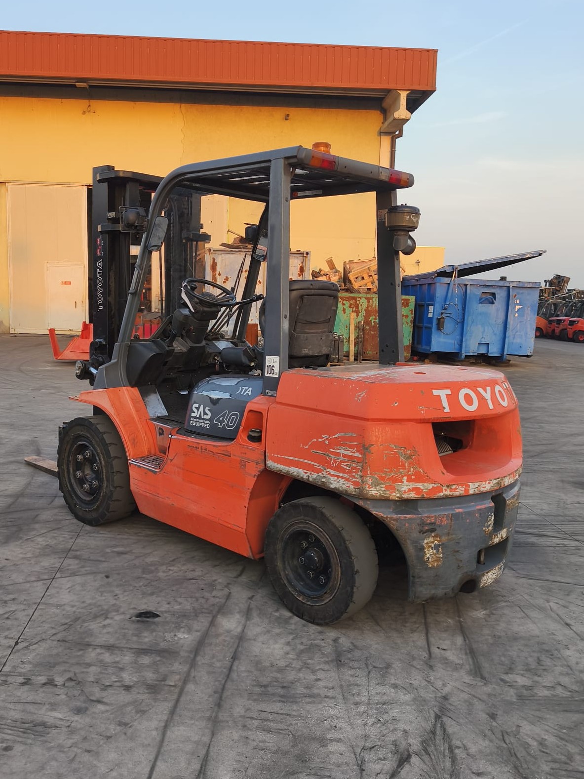 Carrello Elevatore toyota diesel in vendita - foto 3