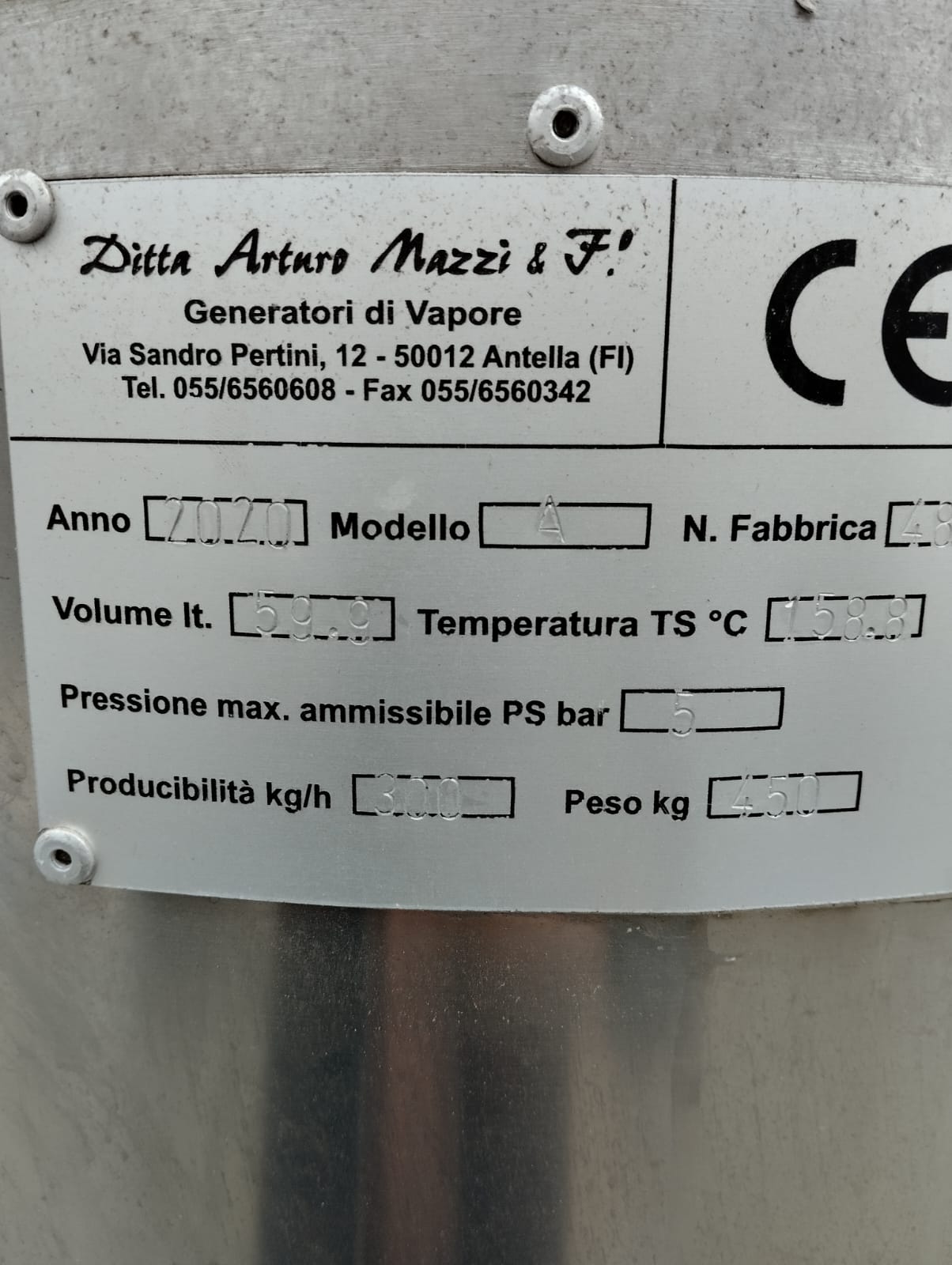 Generatore di Vapore, Caldaia in vendita - foto 3