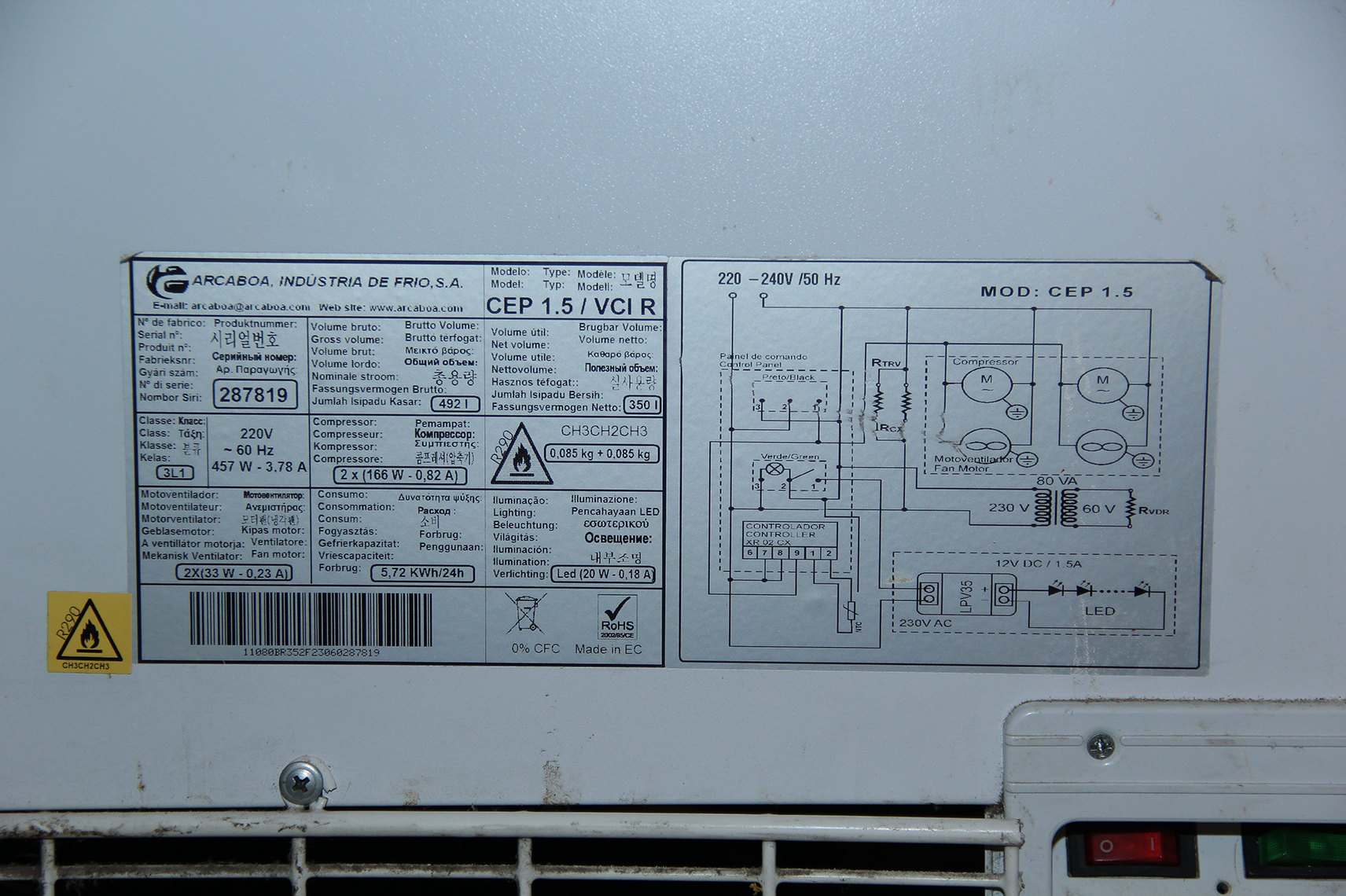 Frigo Vetrina usata in vendita - foto 2