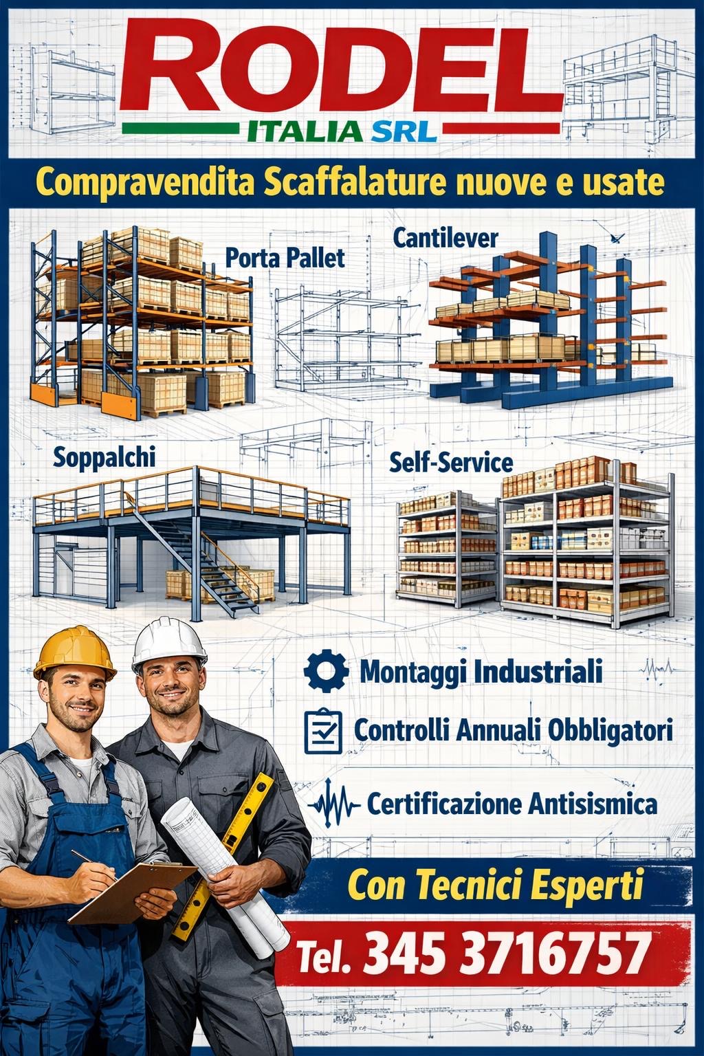 Scaffalature in vendita