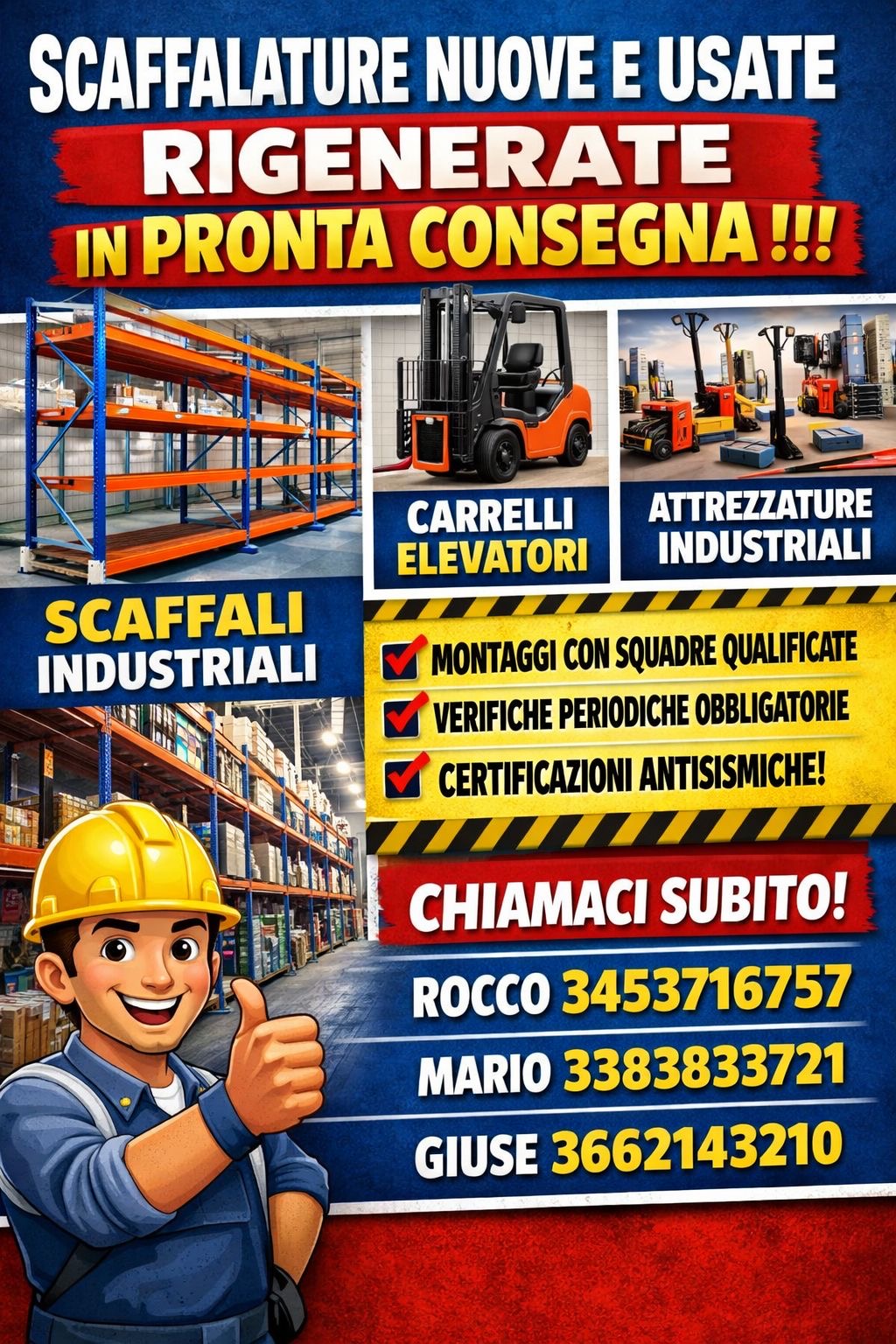Scaffalatura metallica  in vendita - foto 1