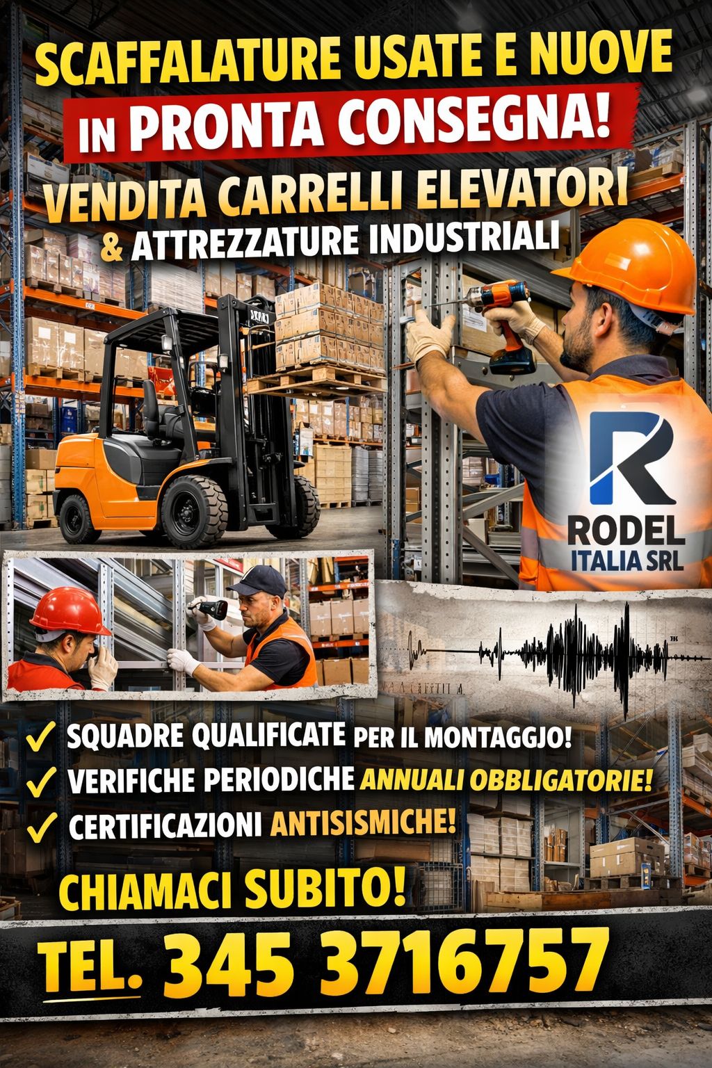 Scaffalature in vendita