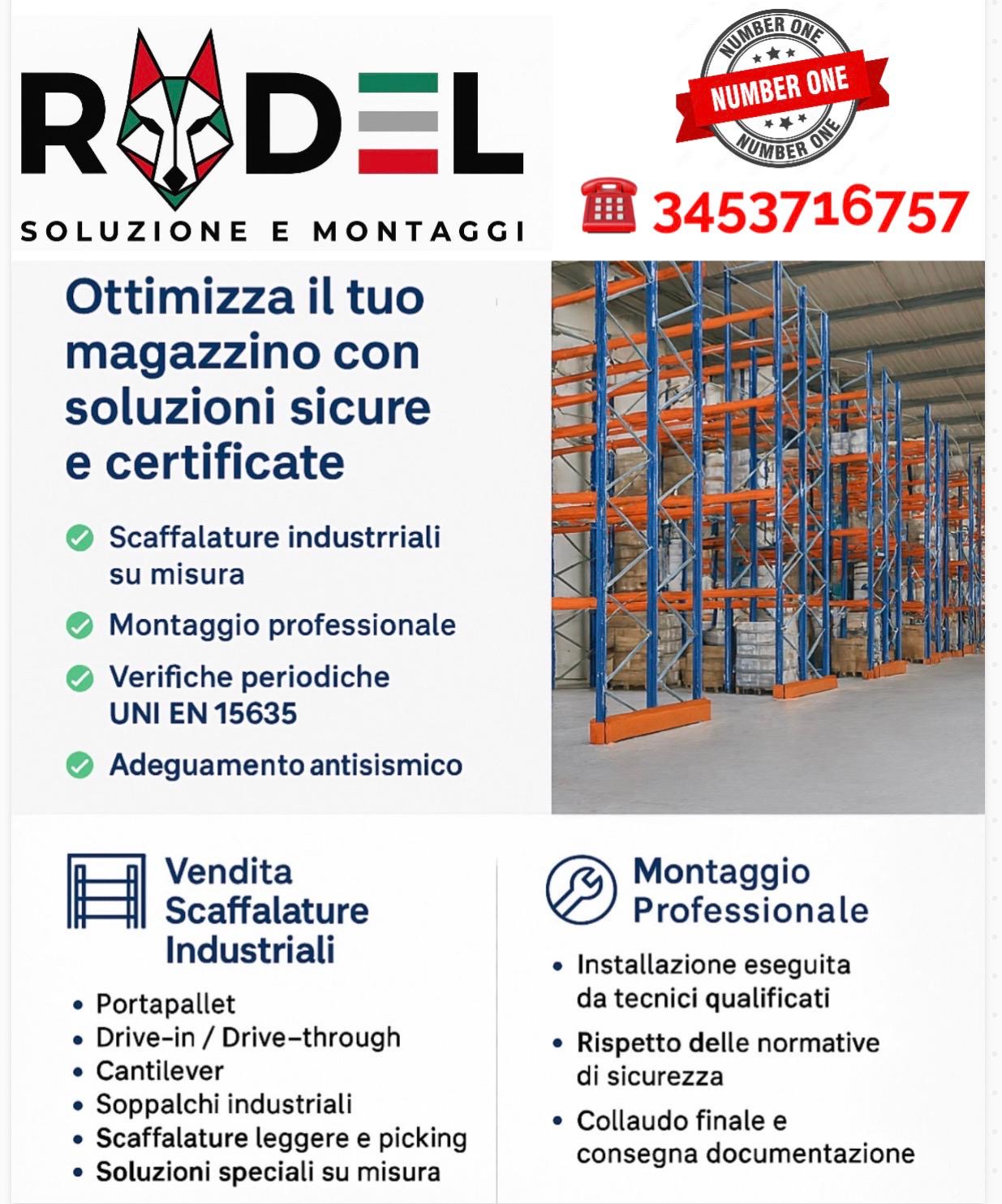 Scaffalatura industriale napoli in vendita - foto 2