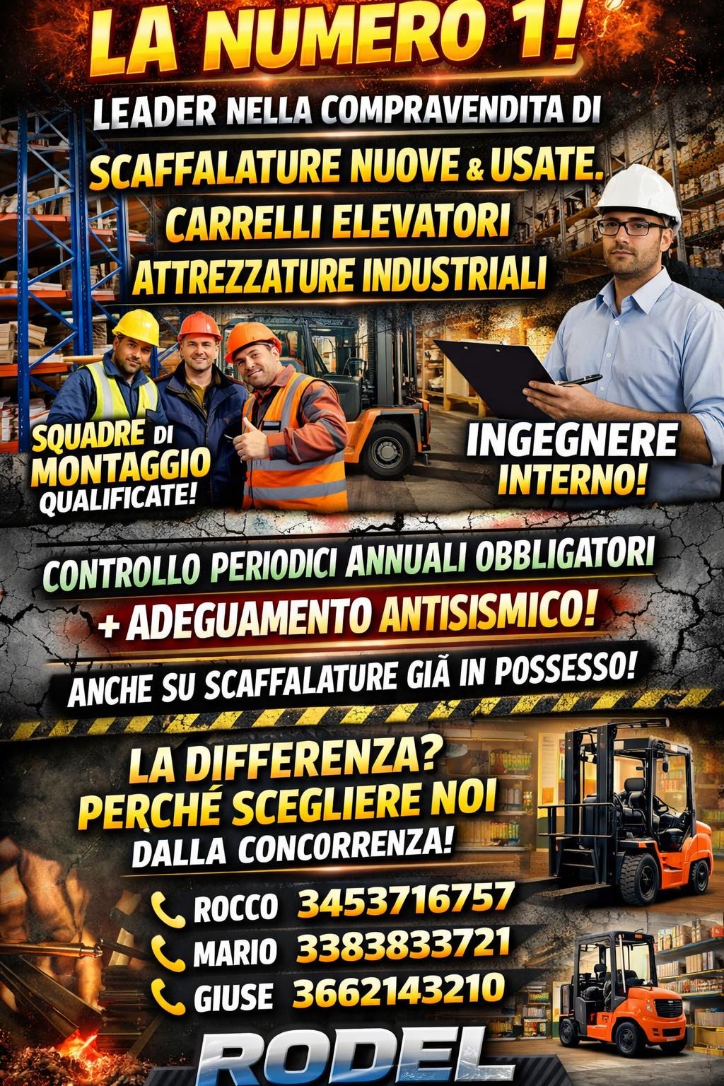 Scaffalatura industriale  in vendita - foto 3