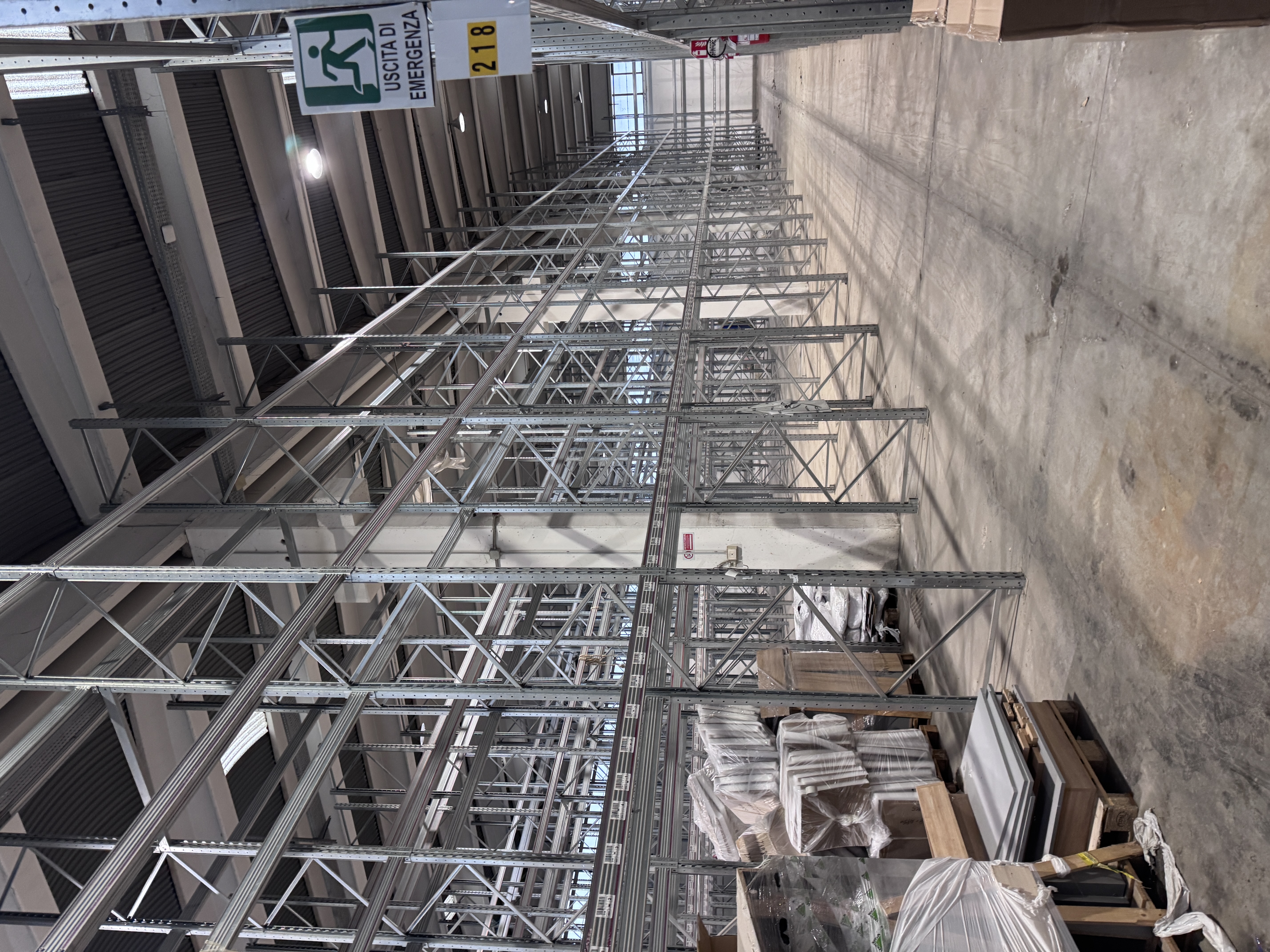 Scaffalatura porta pallet Napoli  in vendita - foto 1