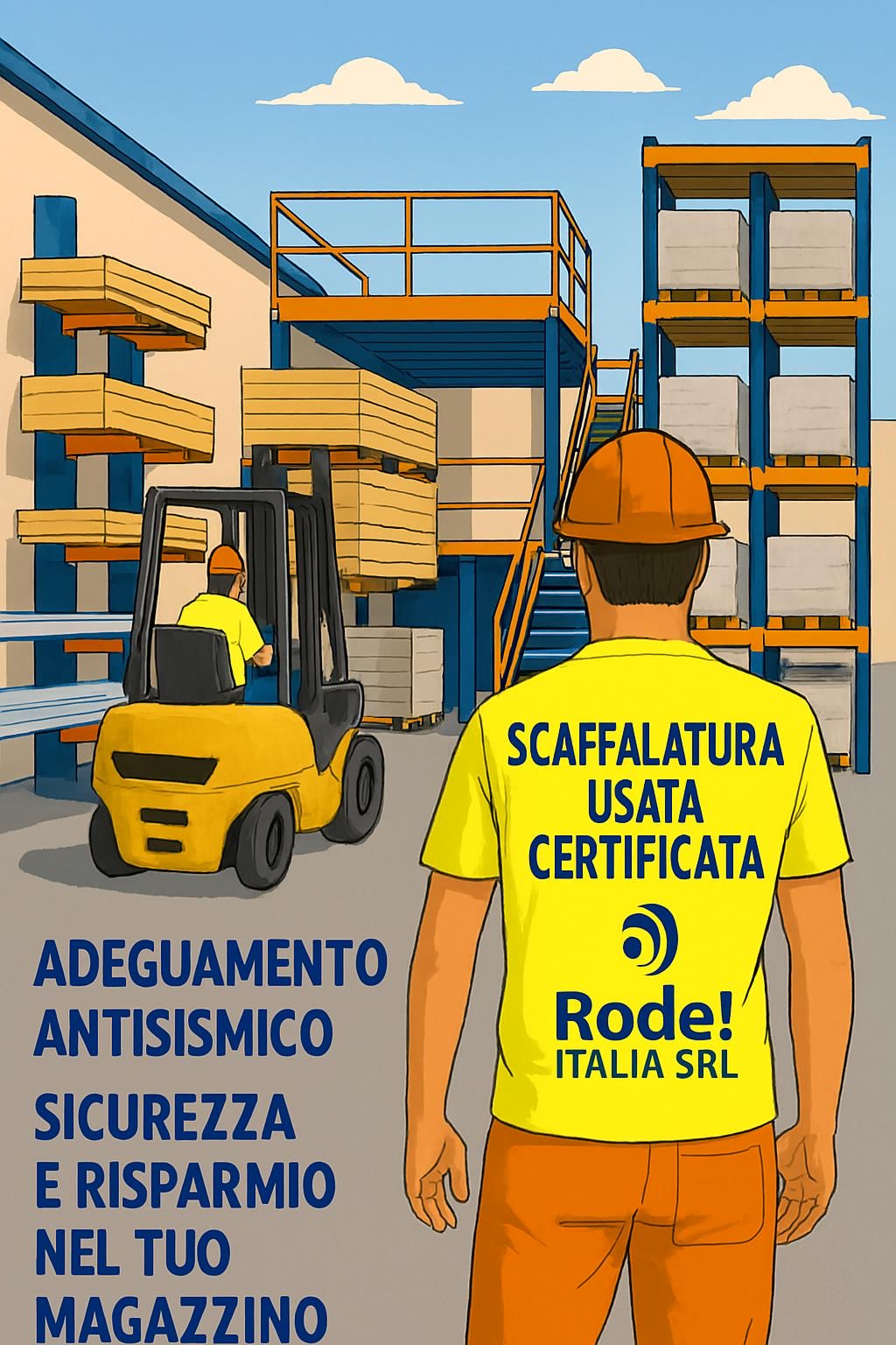 Scaffalature Rodel Italia napoli in vendita - foto 3