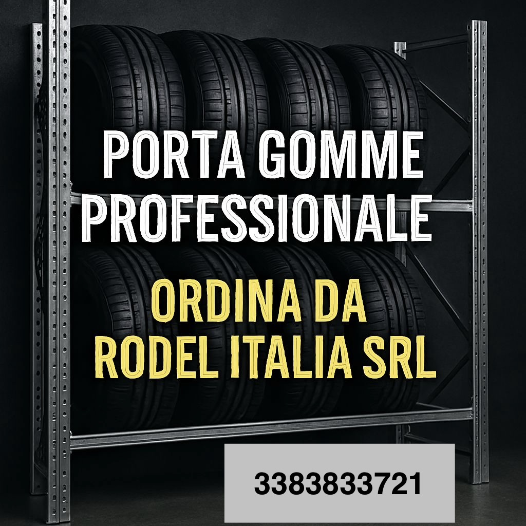 Scaffalatura porta gomme napoli in vendita - foto 2