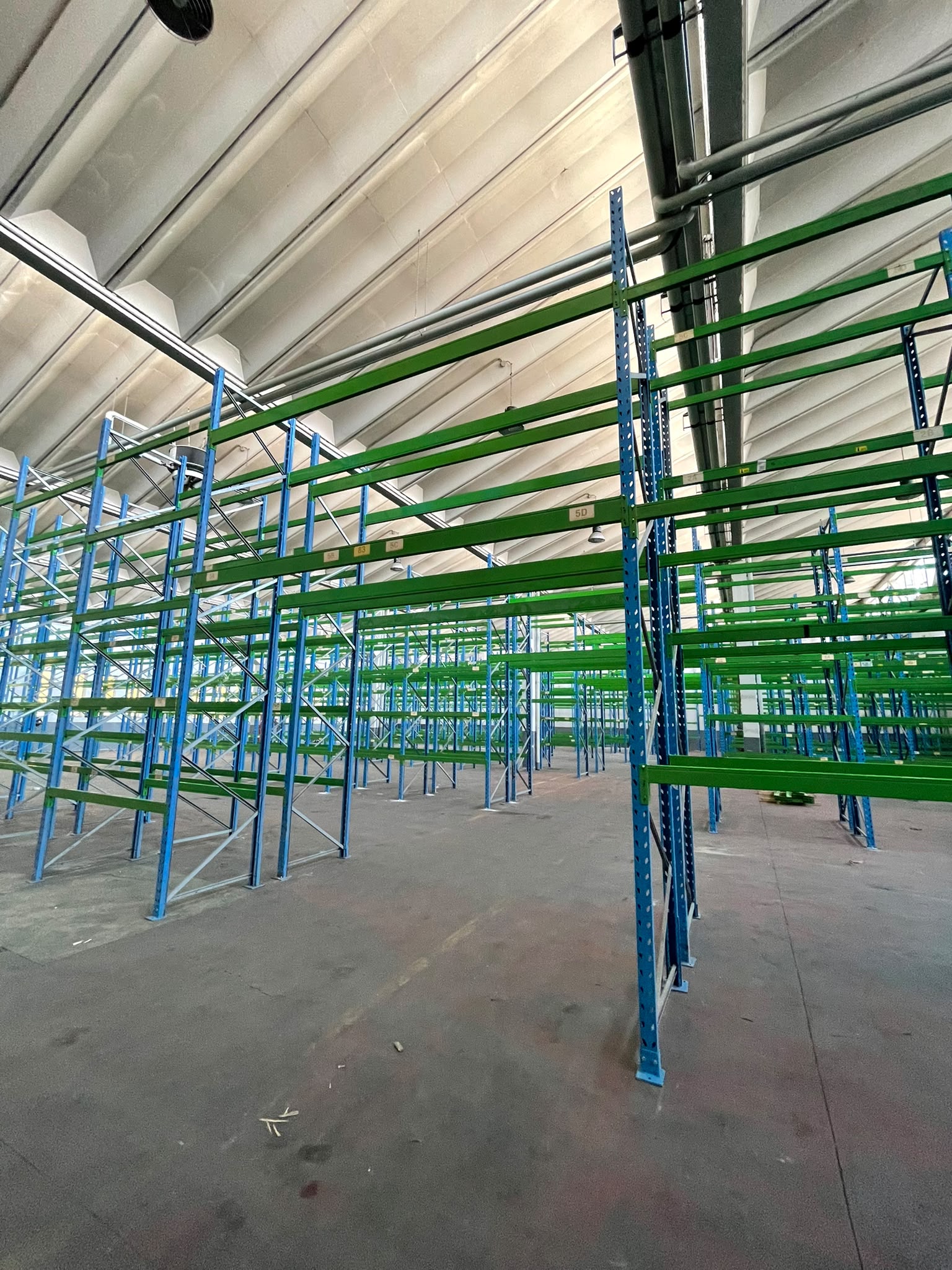 Scaffalatura porta pallet usata in vendita - foto 2