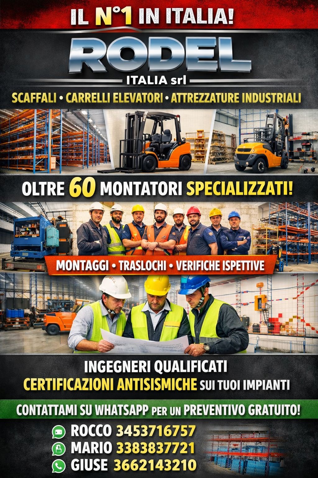 Scaffalatura per magazzino  in vendita - foto 3