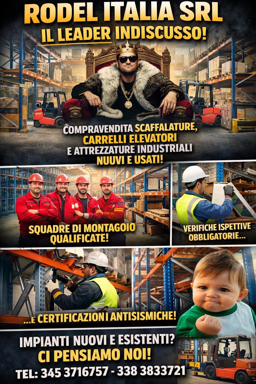 Scaffali industriali Rodel Italia  in vendita - foto 1