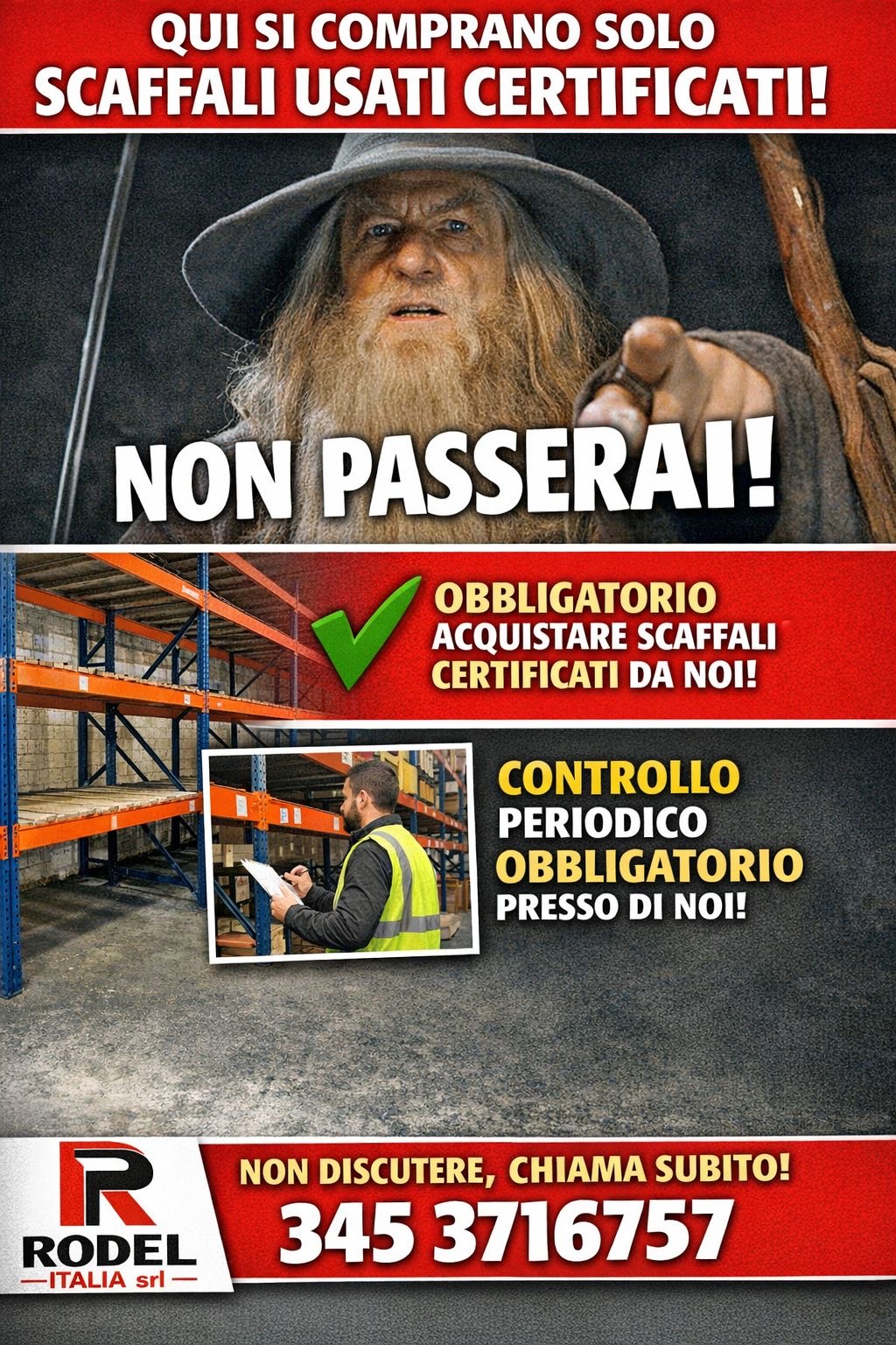 Scaffalatura certificata  in vendita - foto 2