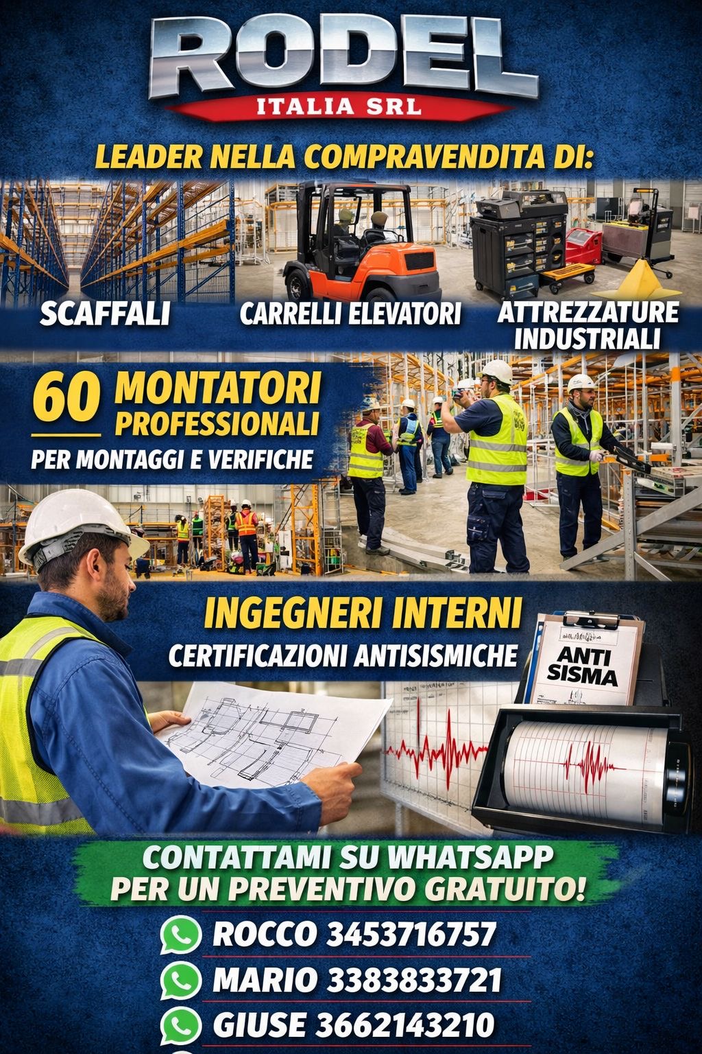 Scaffalatura per magazzino  in vendita - foto 2