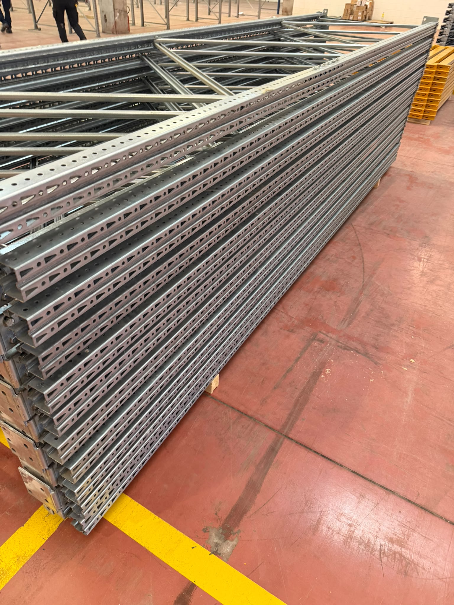 Scaffalatura porta pallet usata  in vendita - foto 3