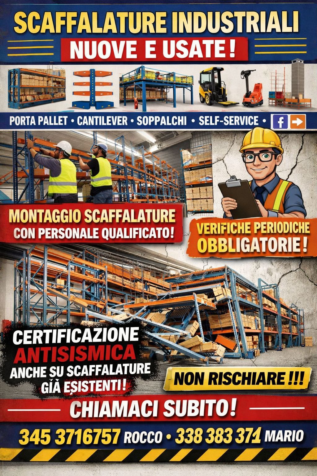 Scaffalatura certificata  in vendita - foto 3