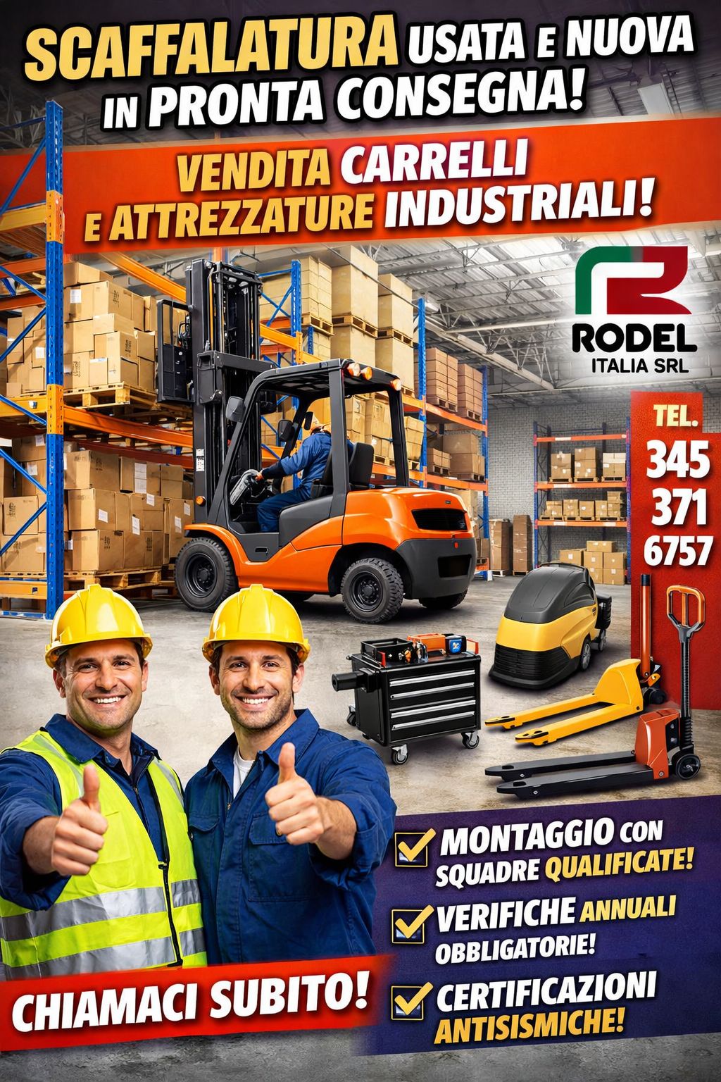 Scaffalatura Rodel Italia  in vendita - foto 2