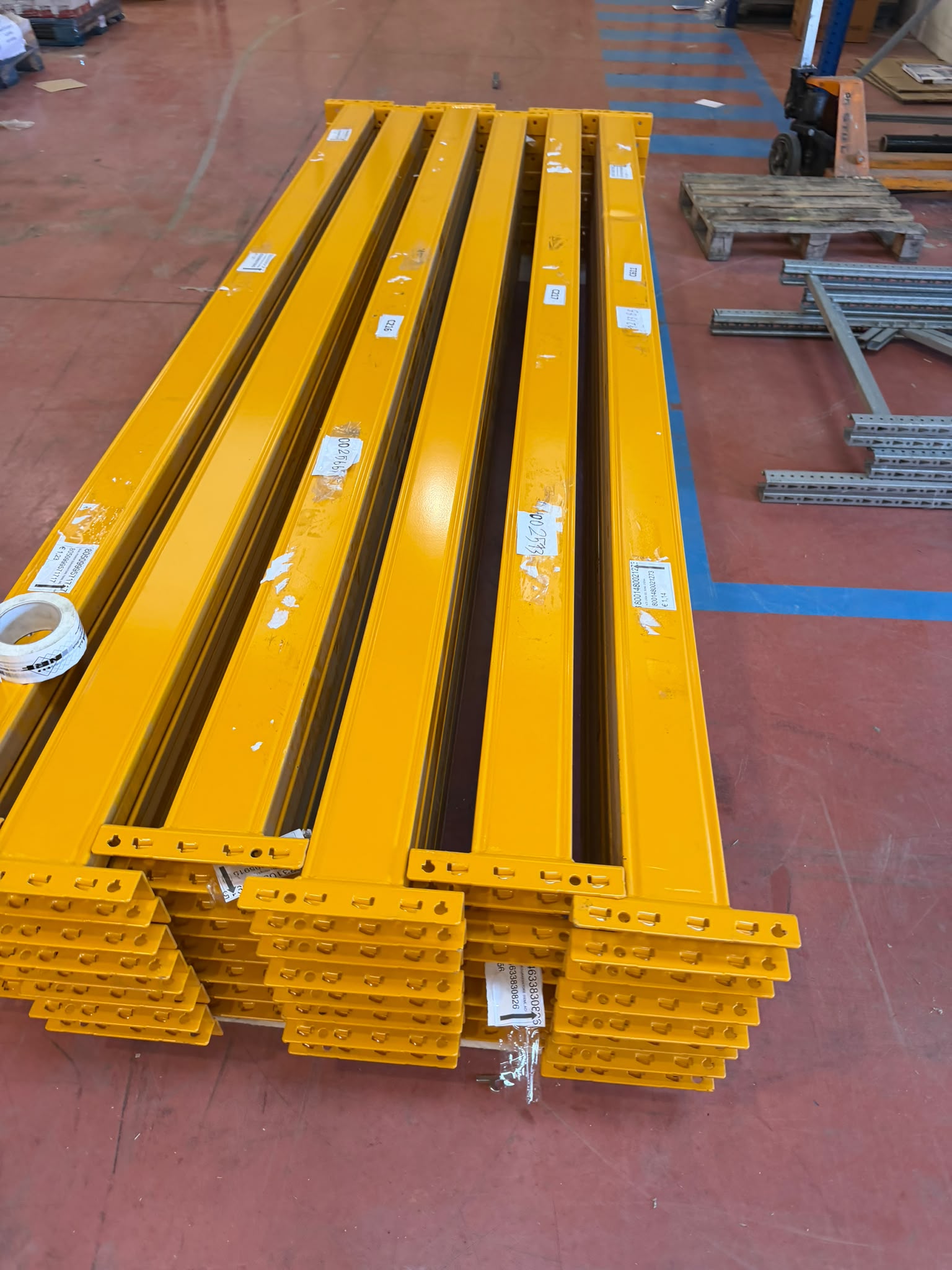 Scaffalatura porta pallet usata  in vendita - foto 6