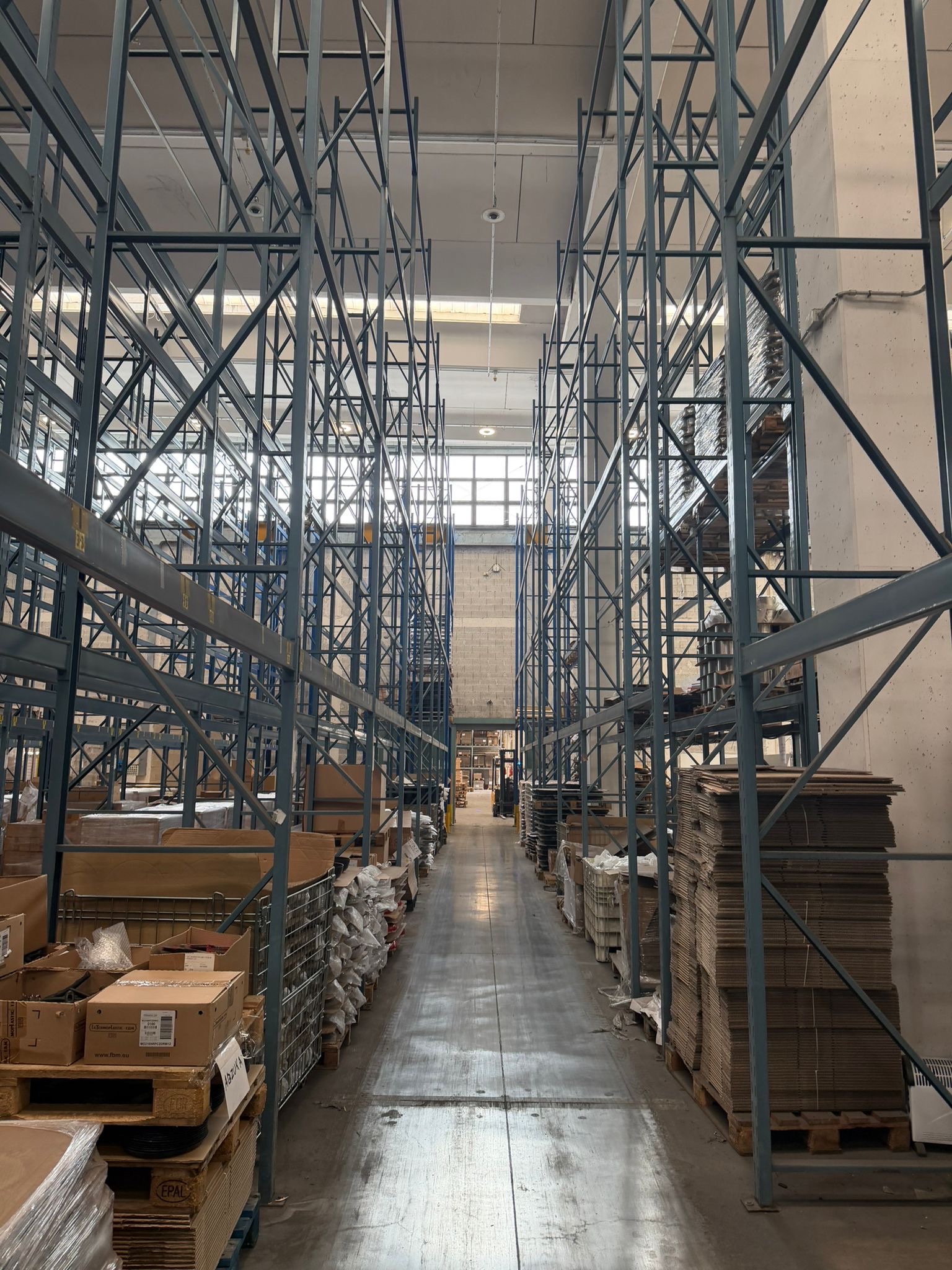 Scaffalatura porta pallet usata  in vendita - foto 5