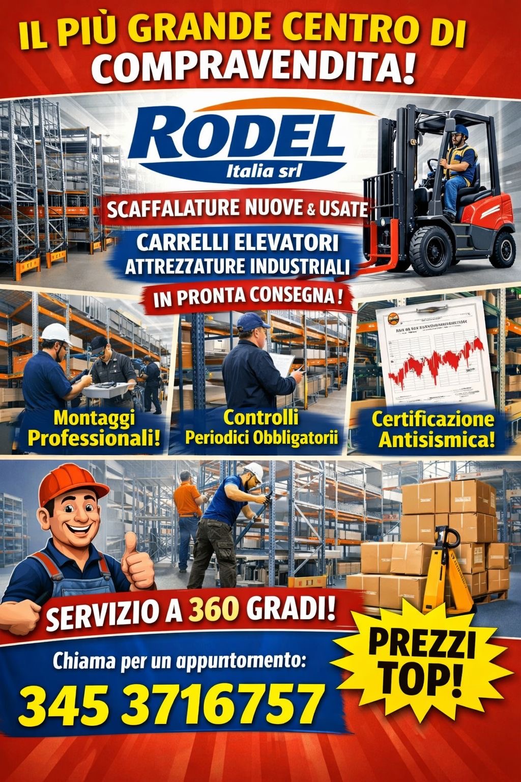Scaffalatura Rodel Italia  in vendita - foto 1