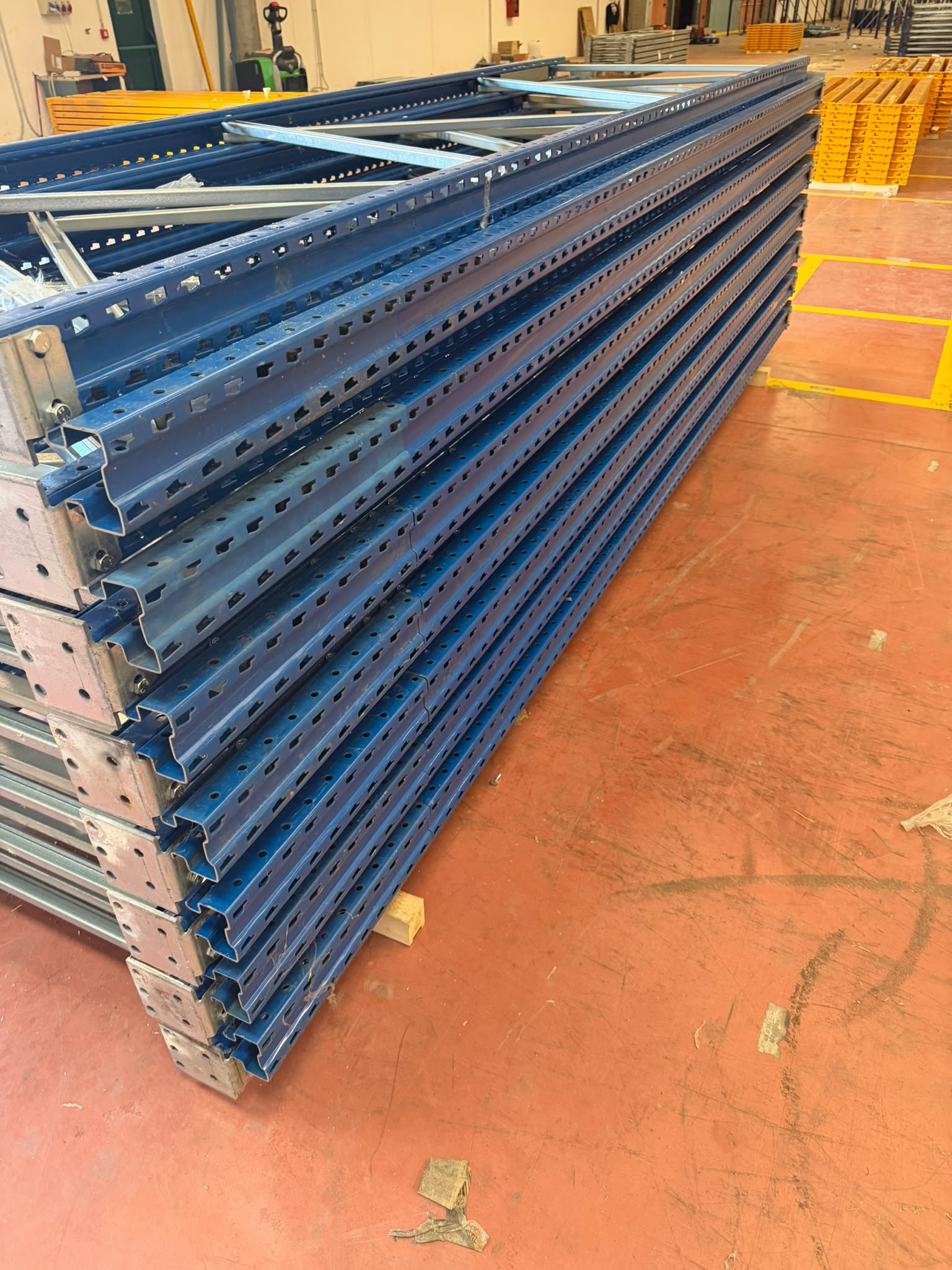 Scaffalatura porta pallet usata  in vendita - foto 1