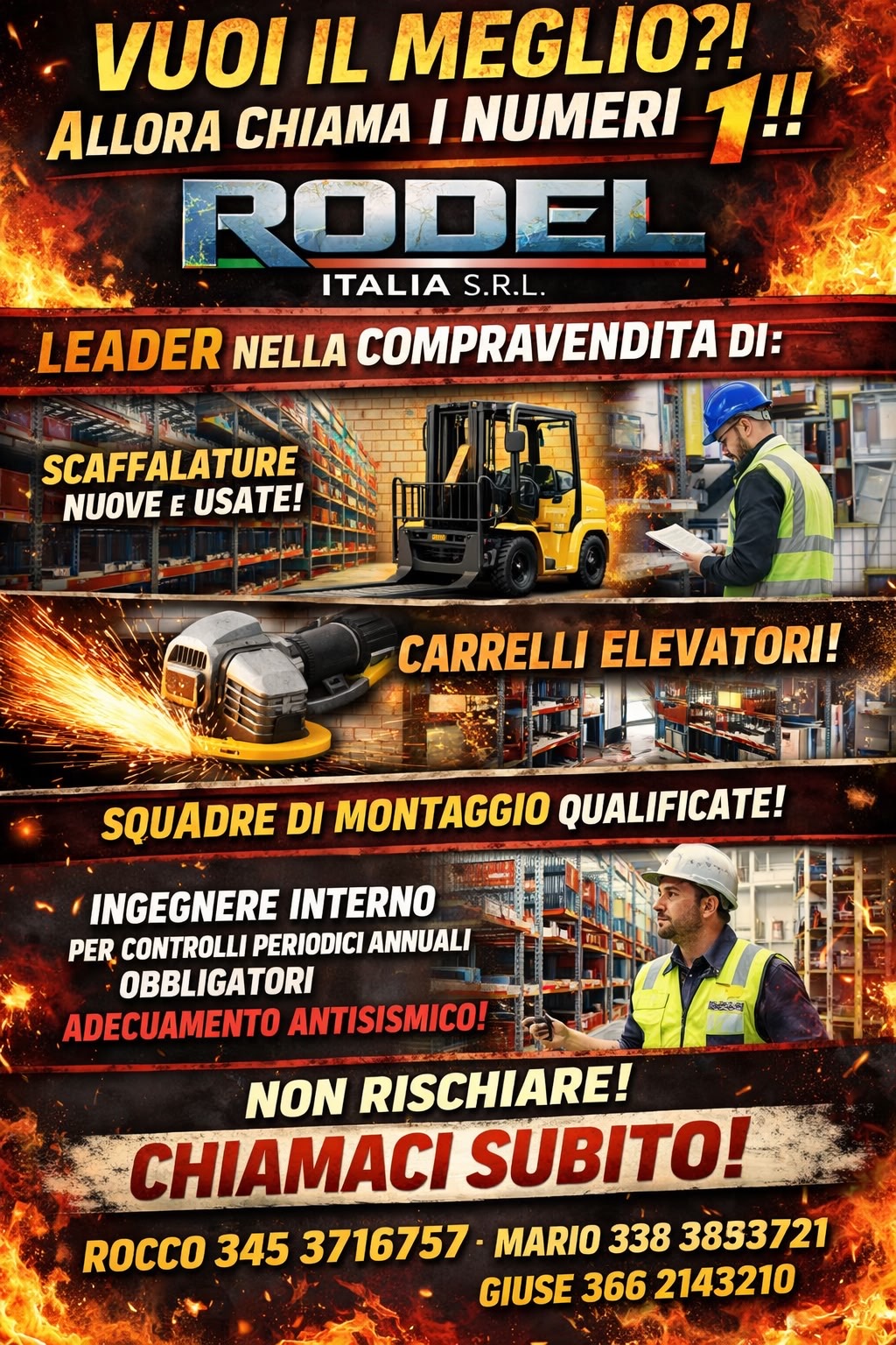 Scaffalature in vendita