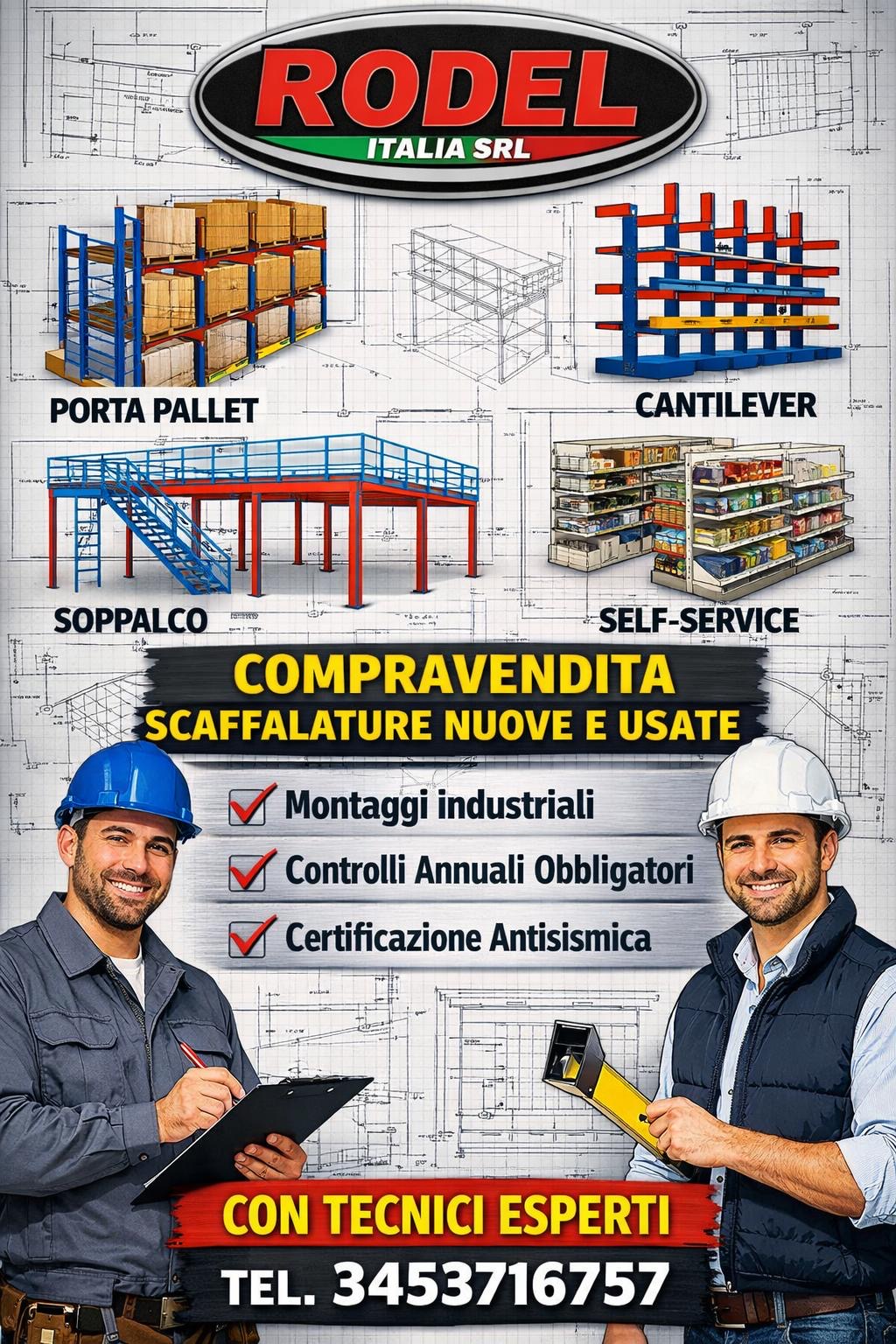 Scaffalature industriali Rodel Italia  in vendita - foto 2