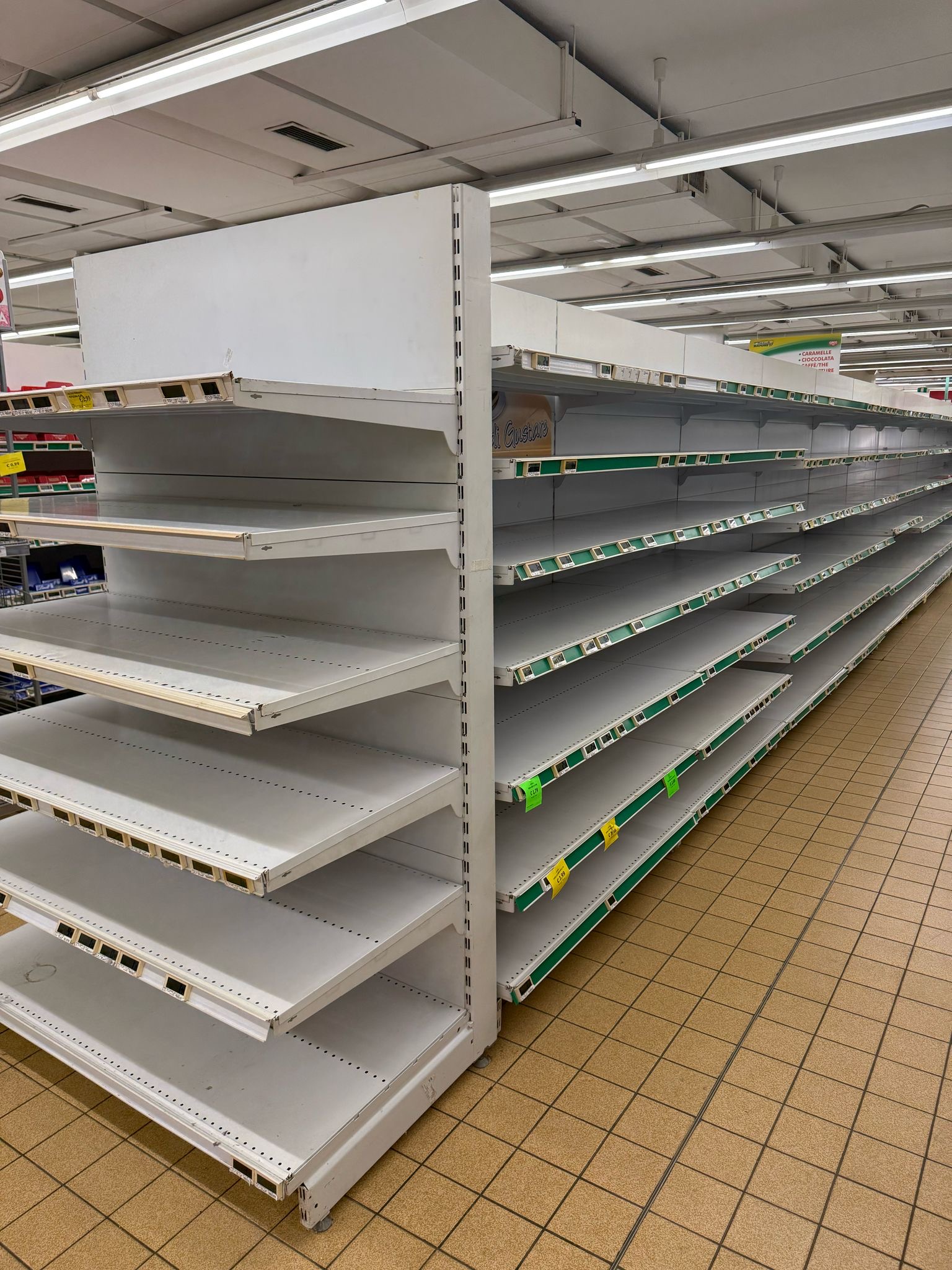 Scaffalatura da supermercato  in vendita - foto 1