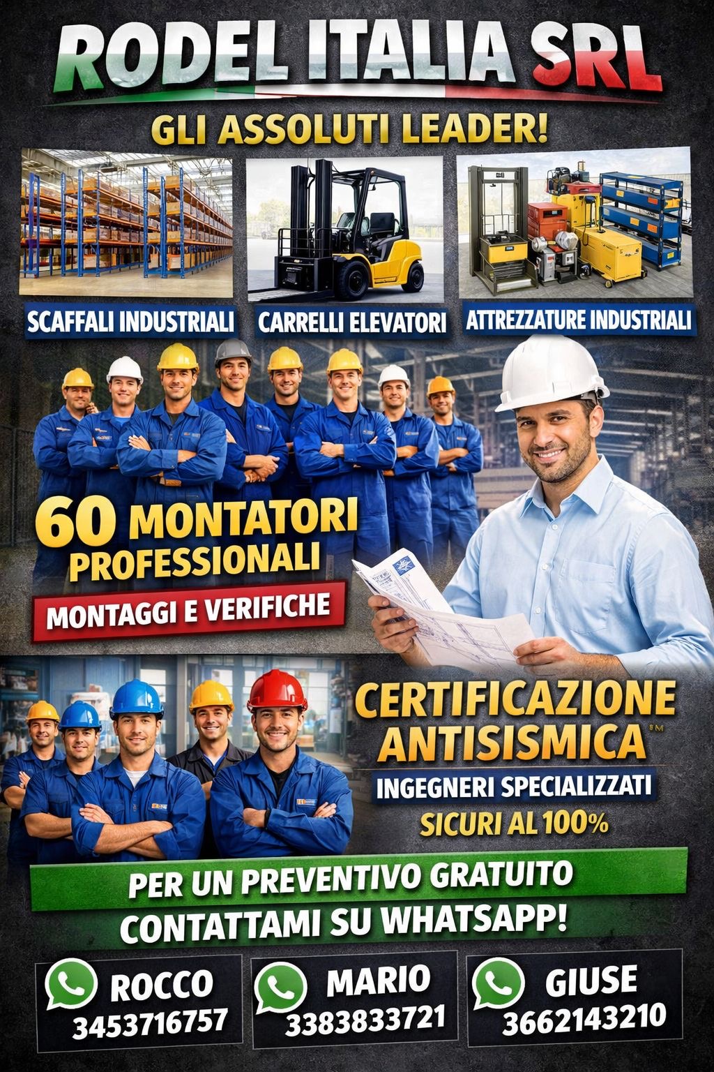 Scaffalatura alta portata certificata in vendita - foto 3