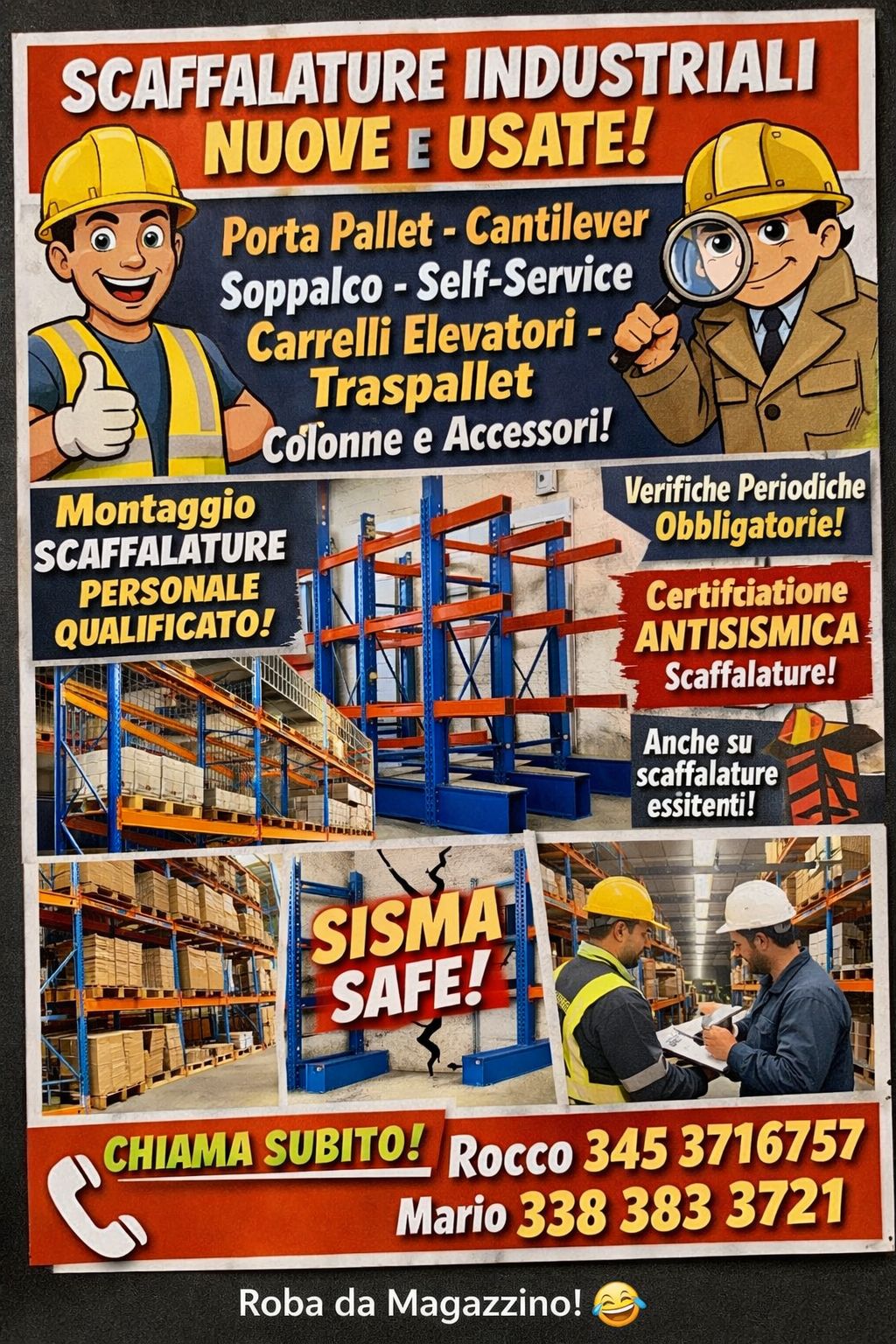 Scaffalature in vendita