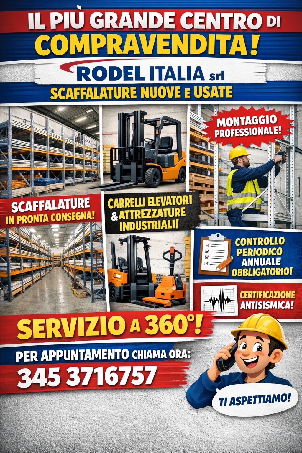 Scaffalatura industriale Rodel Italia  in vendita - foto 2