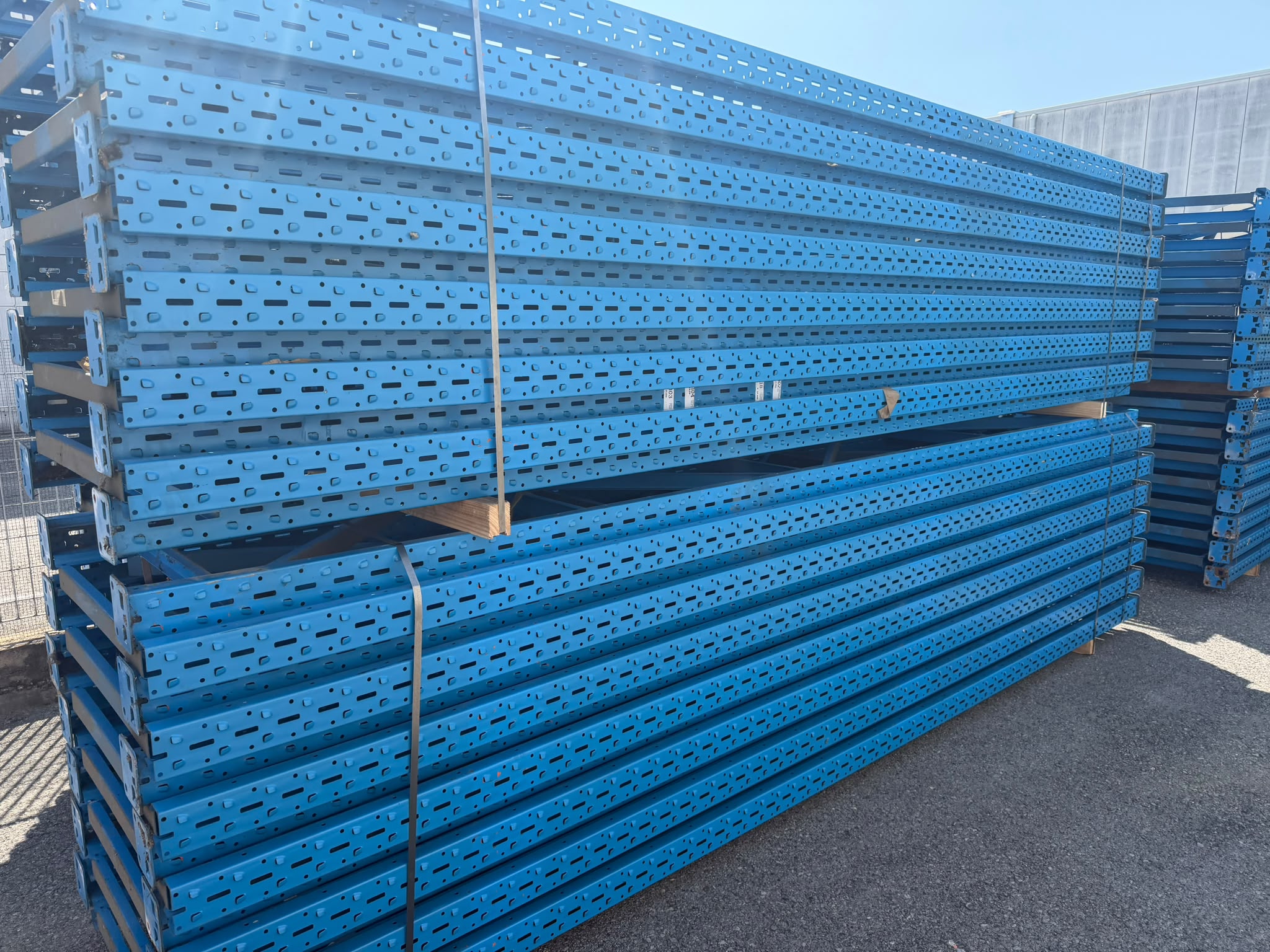 Scaffali porta pallet usati  in vendita - foto 3
