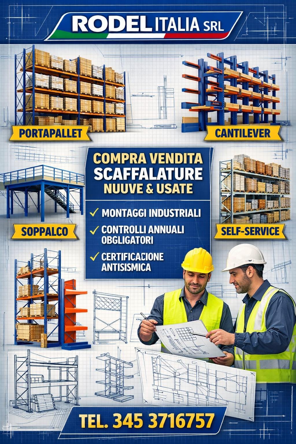 Scaffalatura industriale  in vendita - foto 4