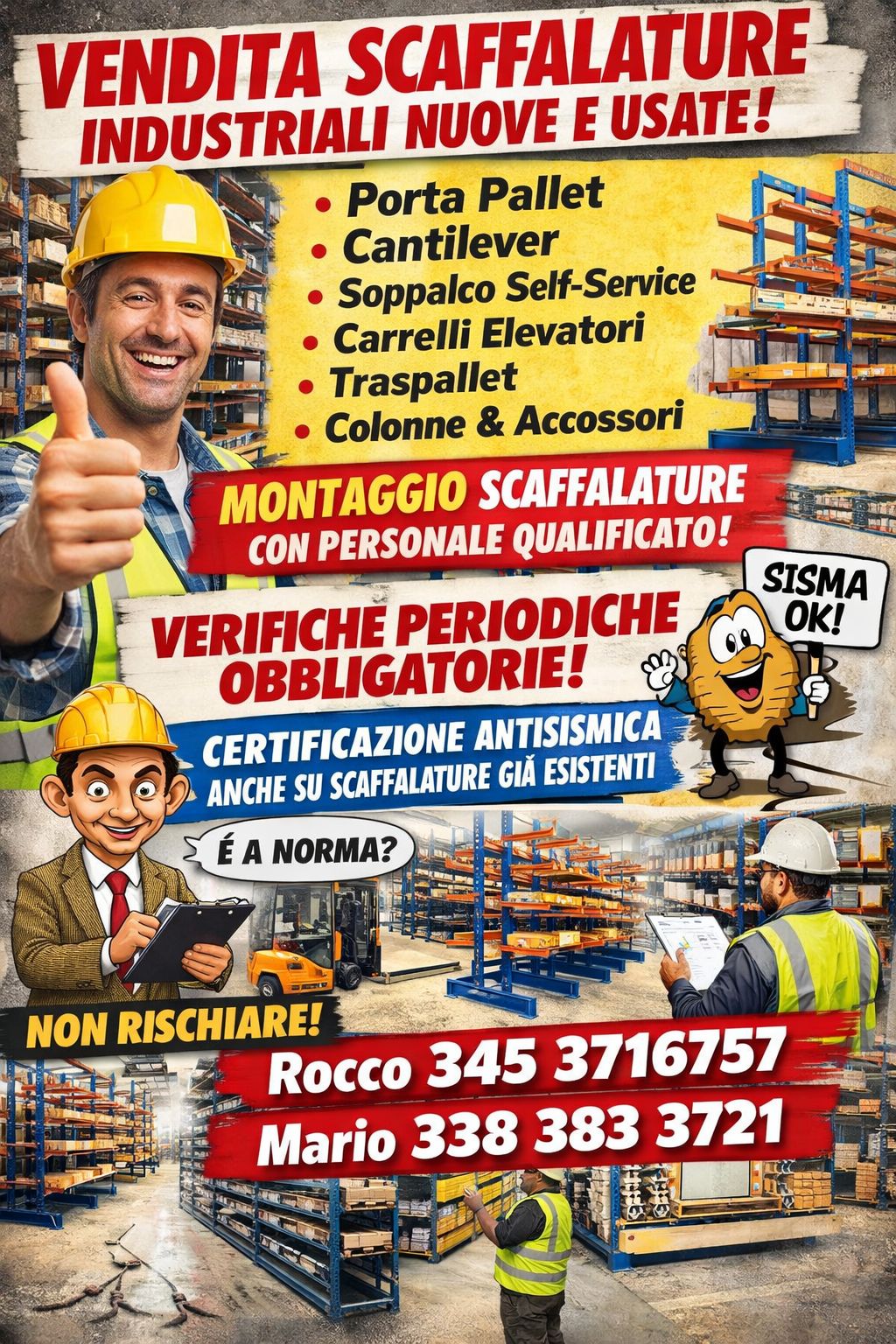 Scaffalatura portante  in vendita - foto 1