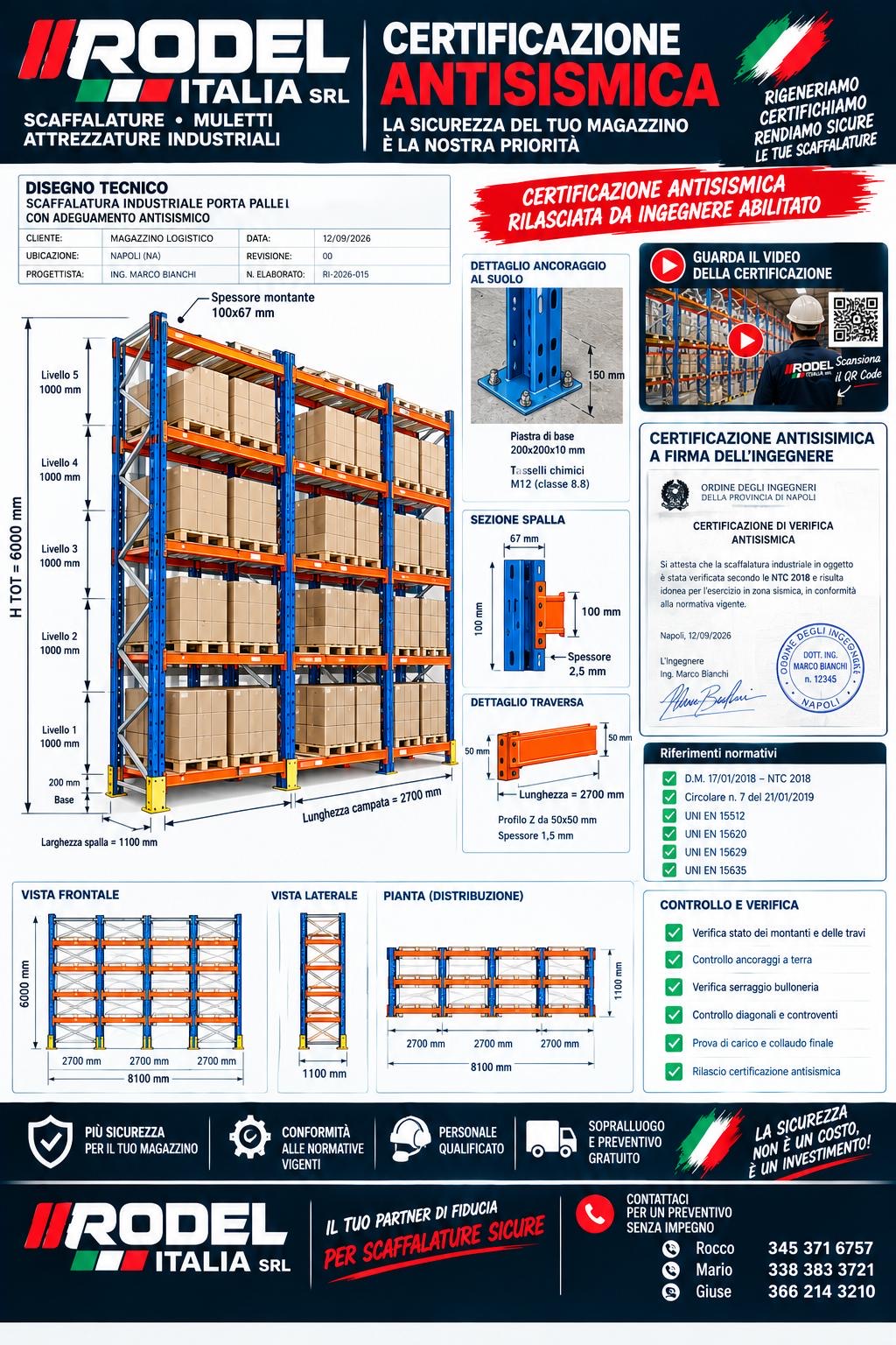 Scaffalature in vendita