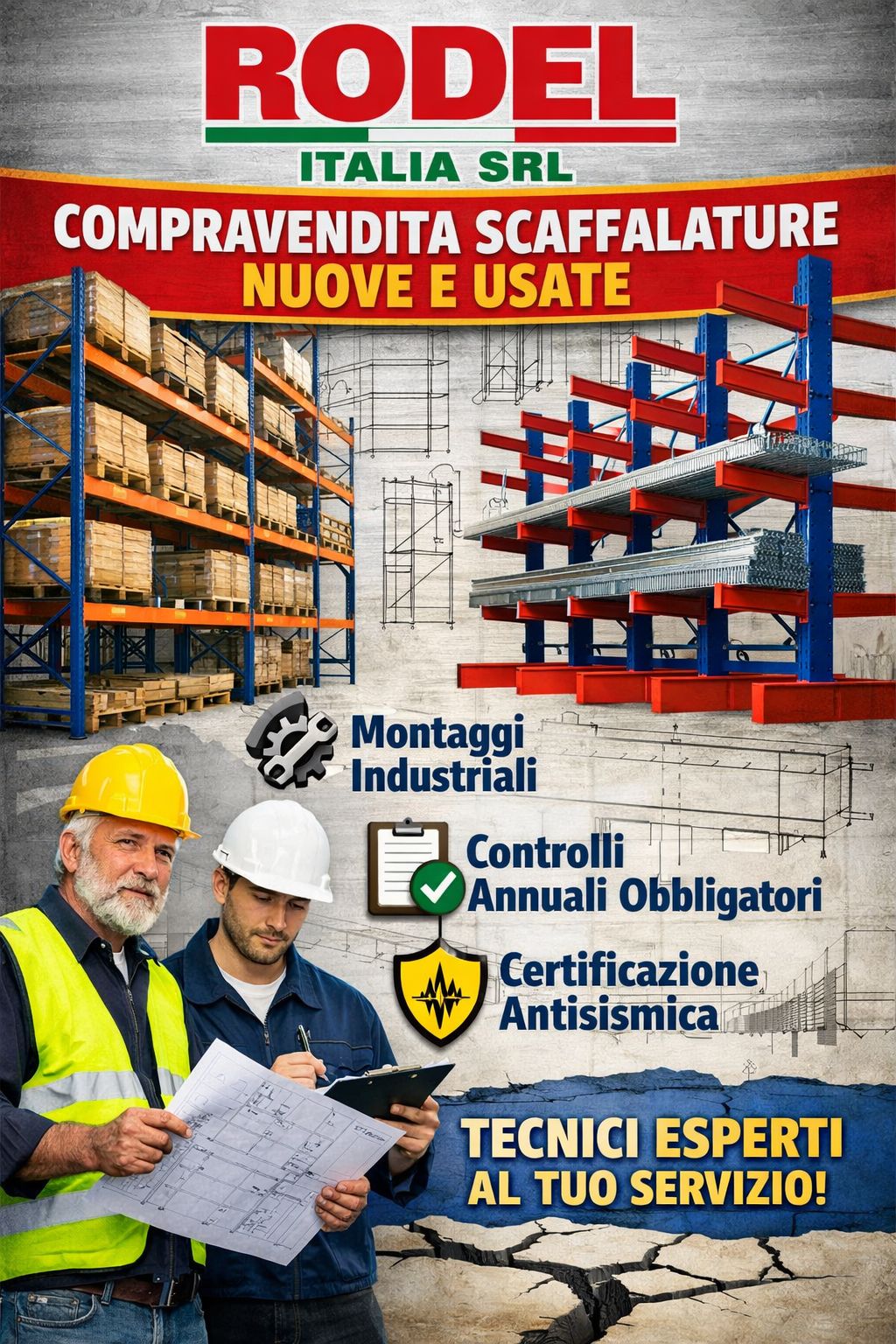 Scaffalatura industriale  in vendita - foto 2