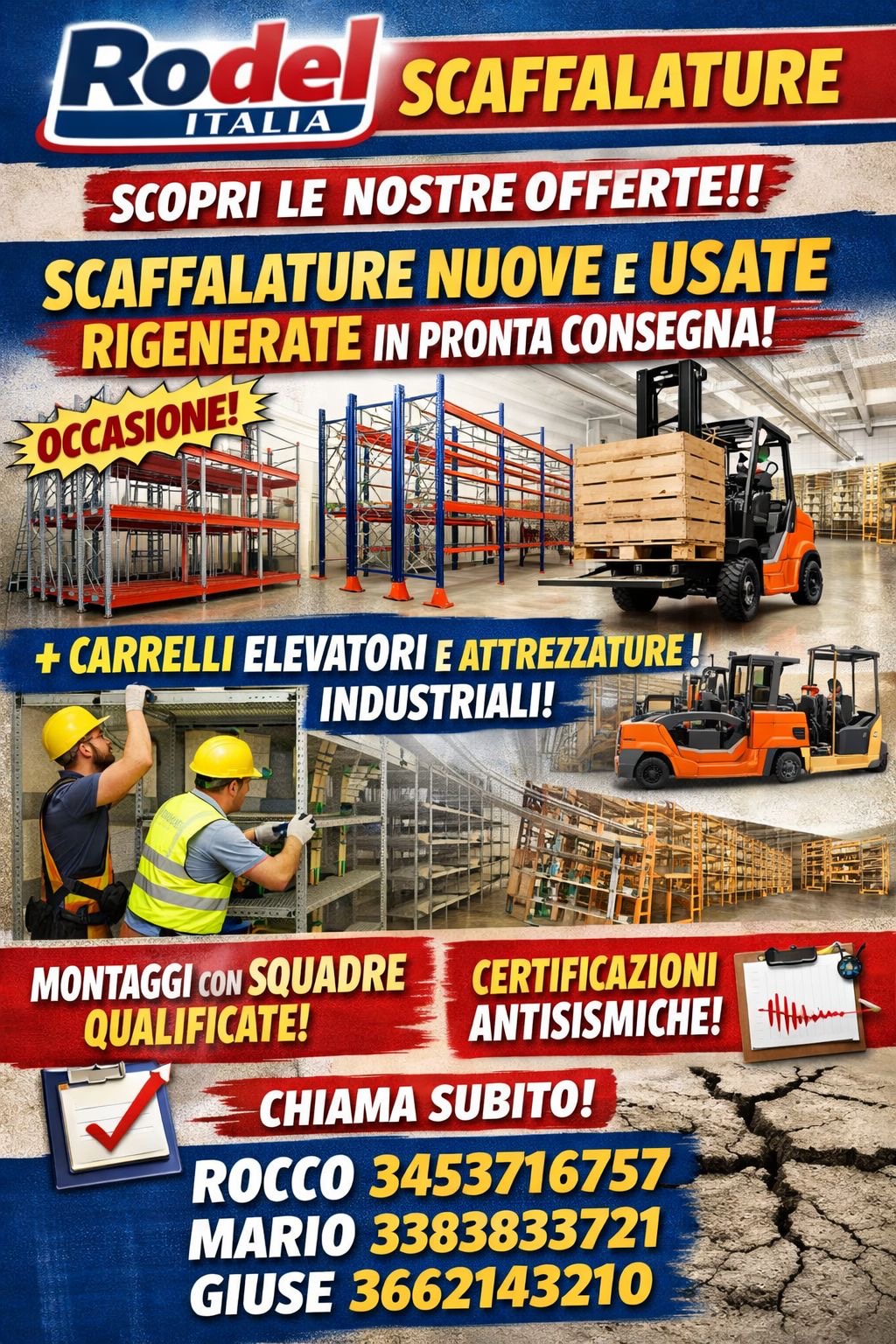 Scaffalatura metallica  in vendita - foto 3