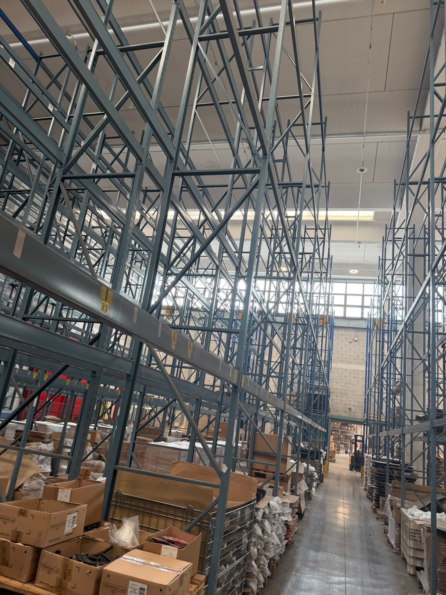Scaffalatura porta pallet usata  in vendita - foto 1