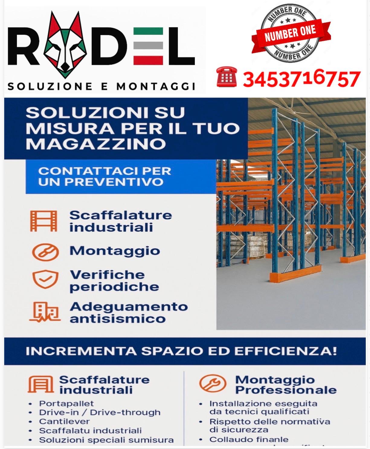 Scaffalature in vendita