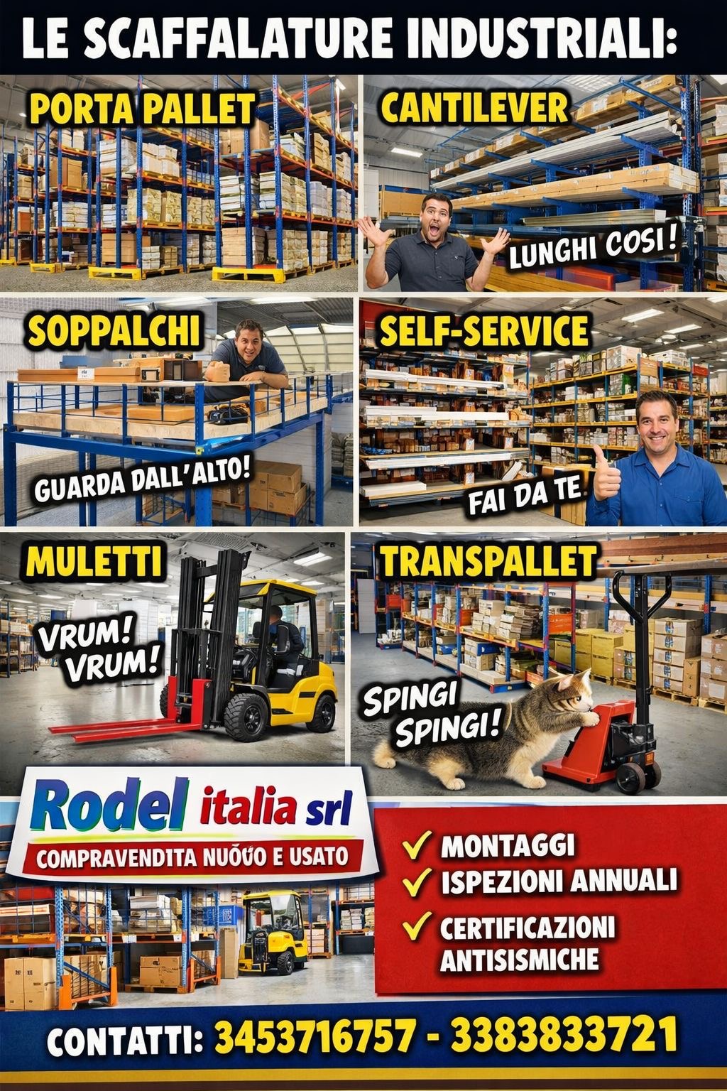 Scaffalatura da magazzino  in vendita - foto 3